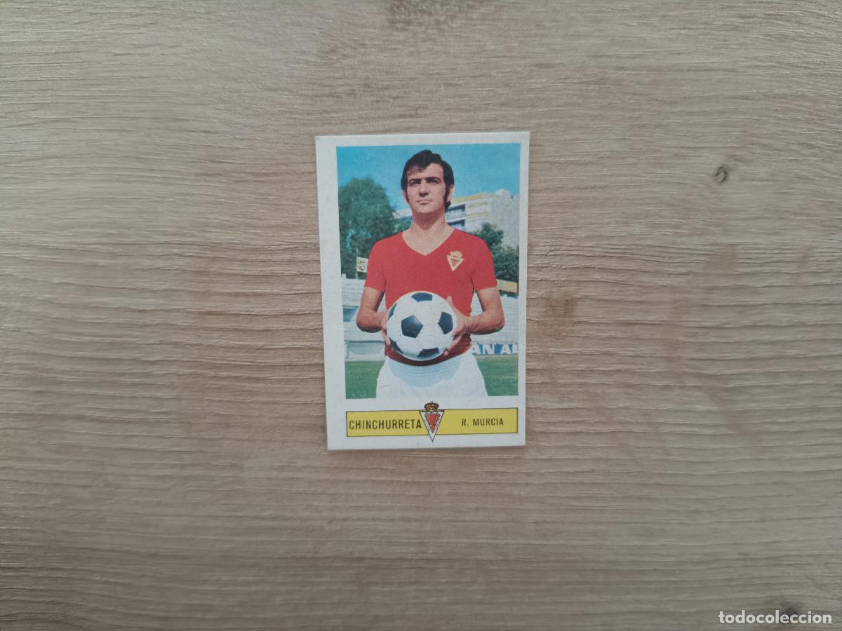 Cromos de f&uacute;tbol: CROMO DE FUTBOL LIGA ESTE CHINCHURRETA MURCIA DESPEGADO 73 74 1973 1974 D626