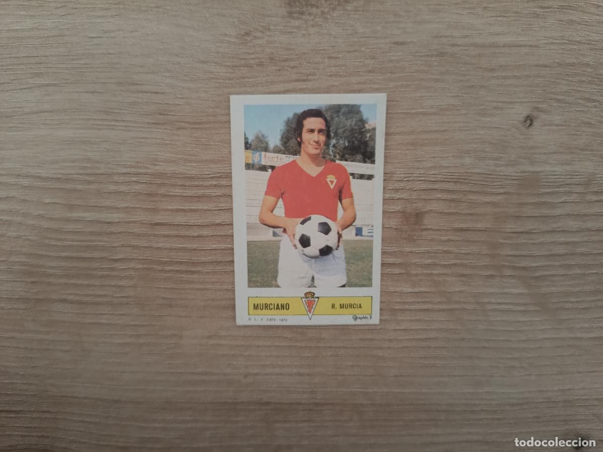 Cromos de f&uacute;tbol: CROMO DE FUTBOL LIGA ESTE MURCIANO MURCIA DESPEGADO 73 74 1973 1974 D626