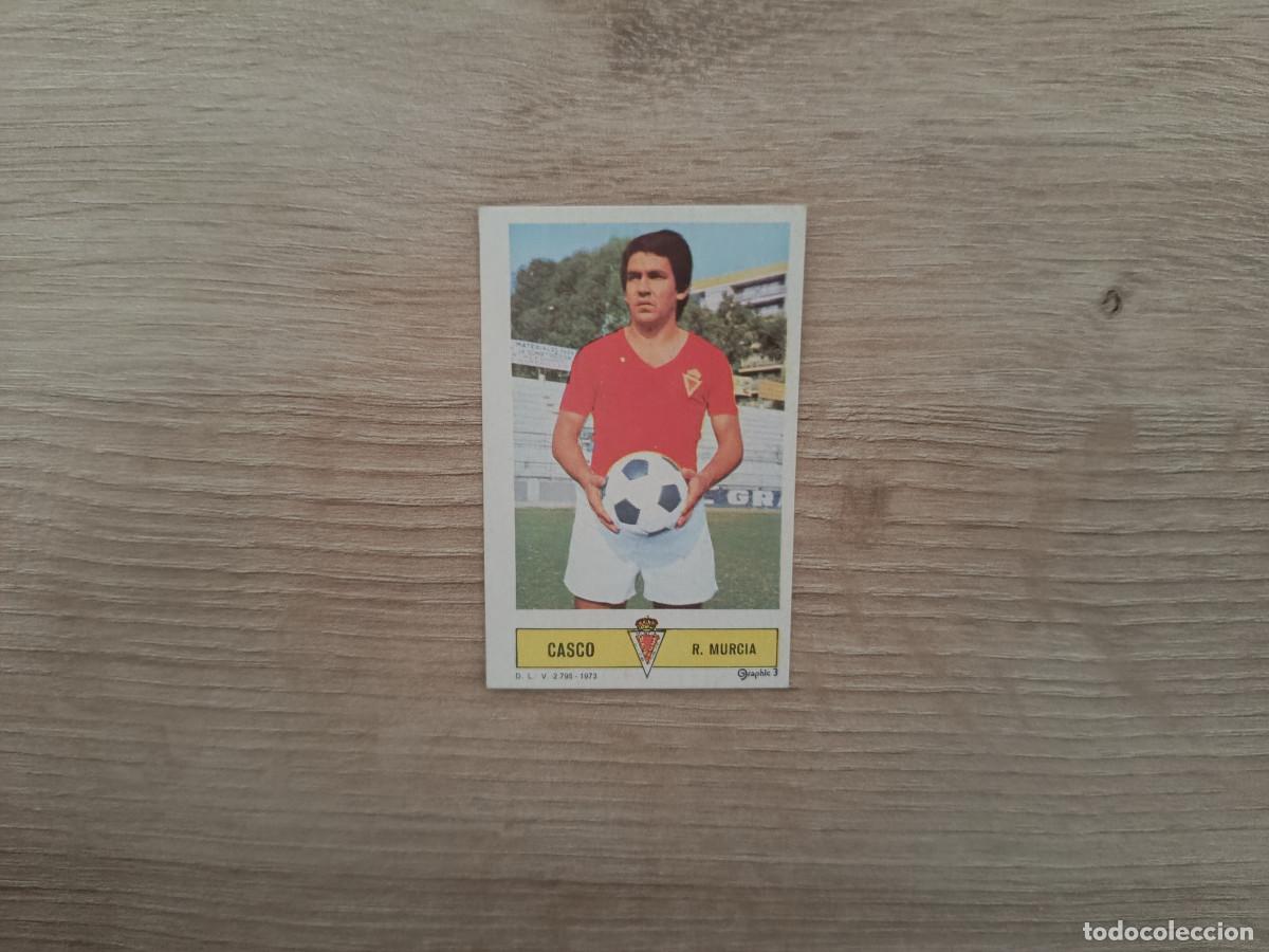 Cromos de f&uacute;tbol: CROMO DE FUTBOL LIGA ESTE CASCO MURCIA DESPEGADO 73 74 1973 1974 D626