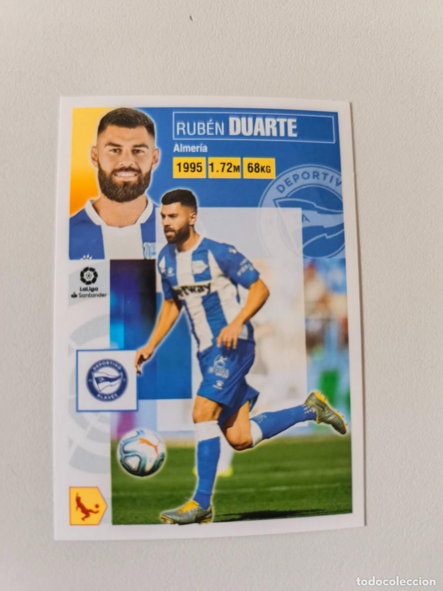 Cromos de f&uacute;tbol: LIGA ESTE 2020 2021 20 21 PANINI RUBEN DUARTE 9 DEPORTIVO ALAVES ALBMESTE1