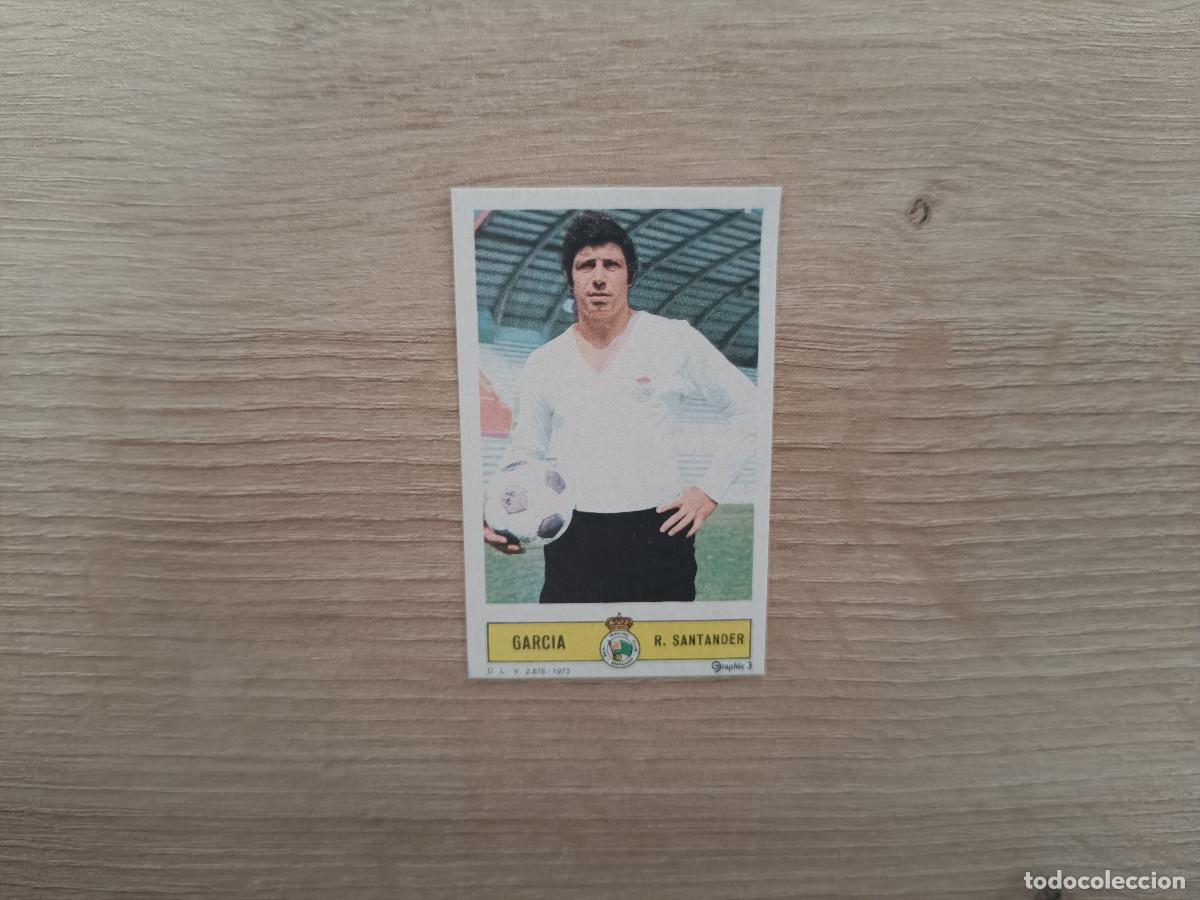 Cromos de f&uacute;tbol: CROMO DE FUTBOL LIGA ESTE GARCIA RACING SANTANDER DESPEGADO 73 74 1973 1974 D626