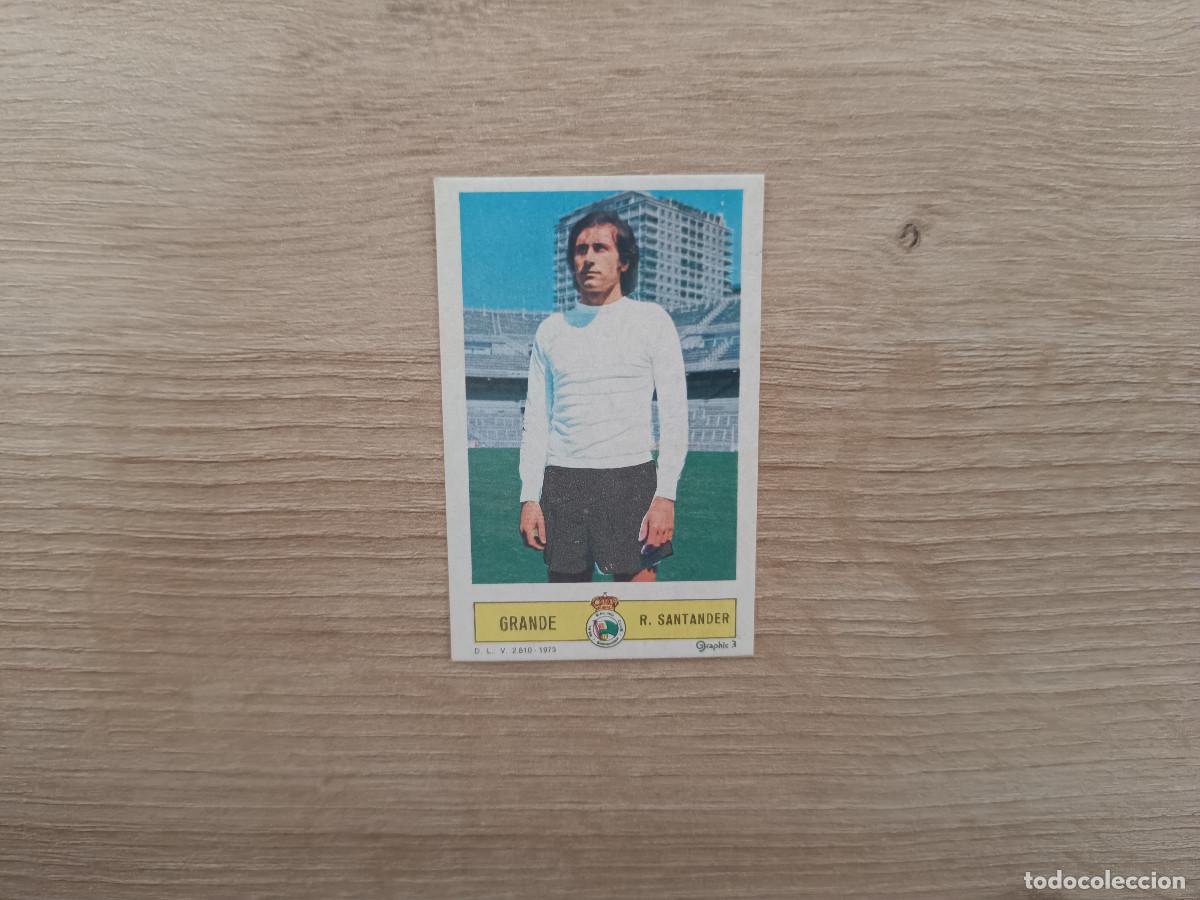 Cromos de f&uacute;tbol: CROMO DE FUTBOL LIGA ESTE GRANDE RACING SANTANDER DESPEGADO 73 74 1973 1974 D626