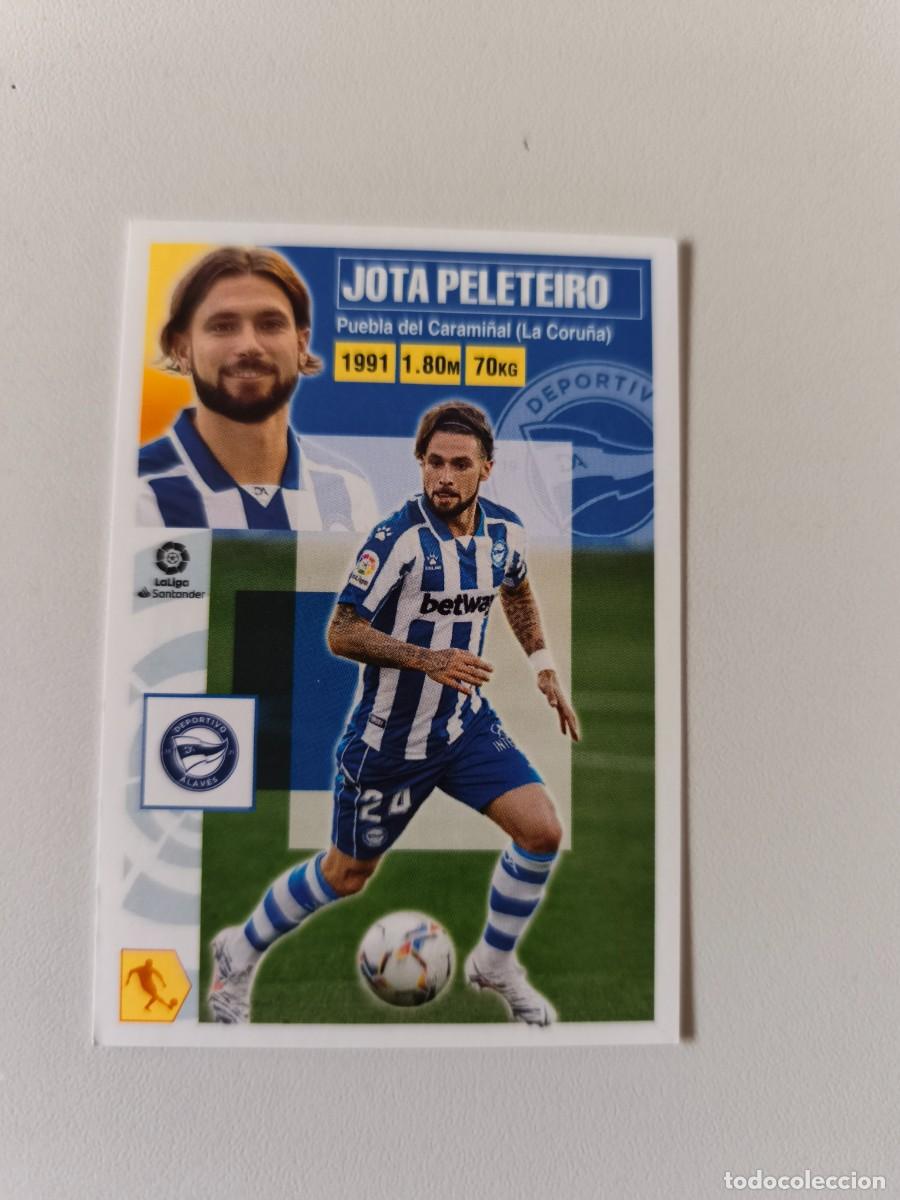 Cromos de f&uacute;tbol: LIGA ESTE 2020 2021 20 21 PANINI JOTA PELETEIRO 47 DEPORTIVO ALAVES ALBMESTE1