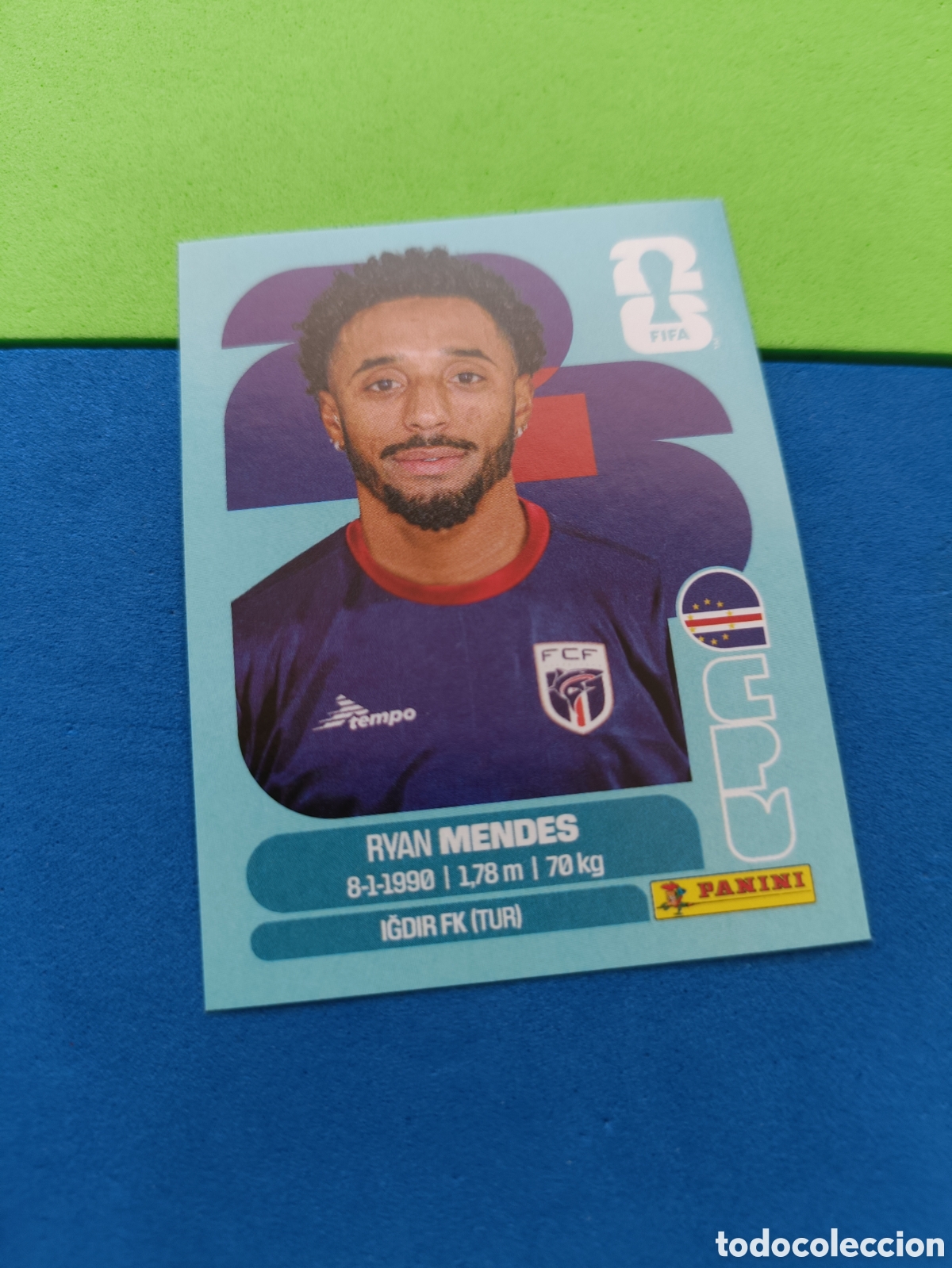 Cromos de f&uacute;tbol: Panini Mundial Fifa World cup 2026 26 sticker - CPV 17 Mendes
