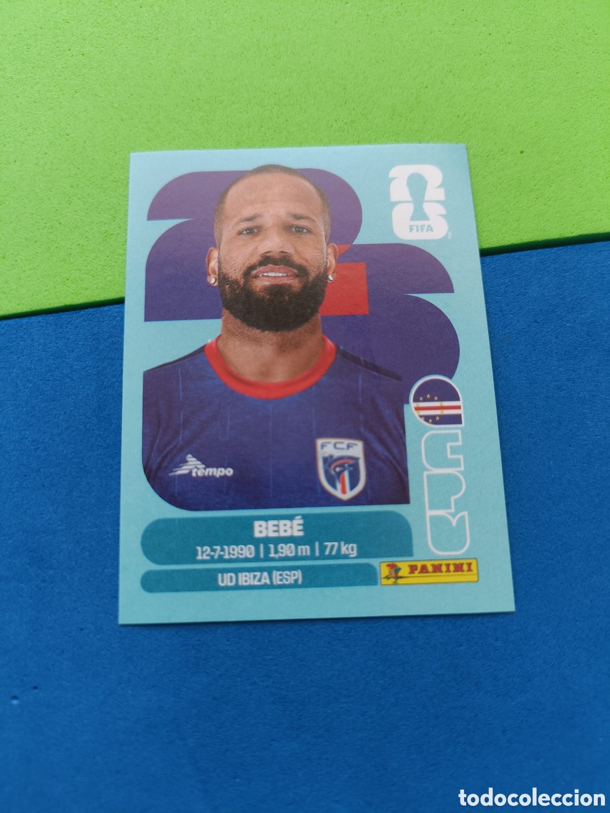 Cromos de f&uacute;tbol: Panini Mundial Fifa World cup 2026 26 sticker - CPV 20 Beb&eacute;