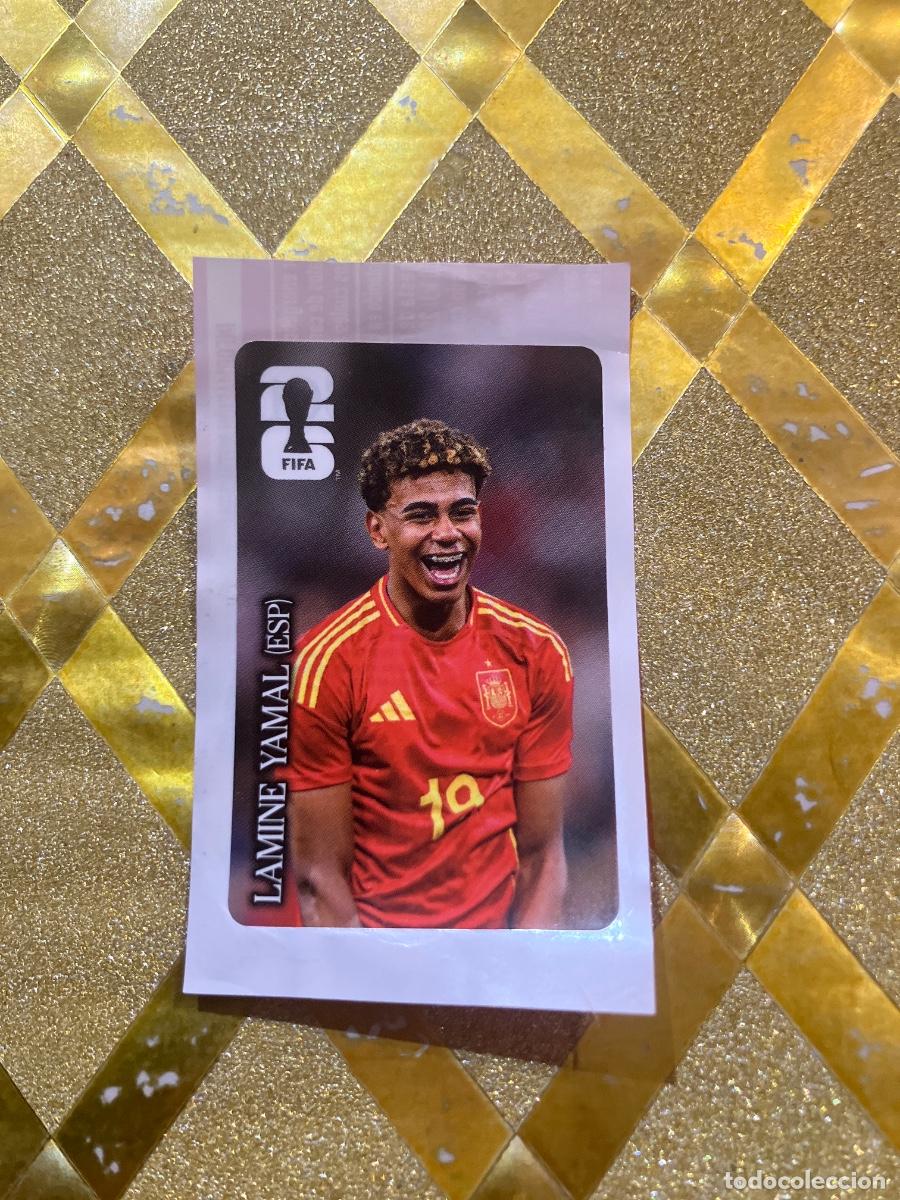 Figurine di Calcio: CROMO ESPA&Ntilde;A LAMINE YAMAL STICKER PEGATINA COCA COLA MUNDIAL 2026 MEXICO-EEUU-CANADA PANINI !