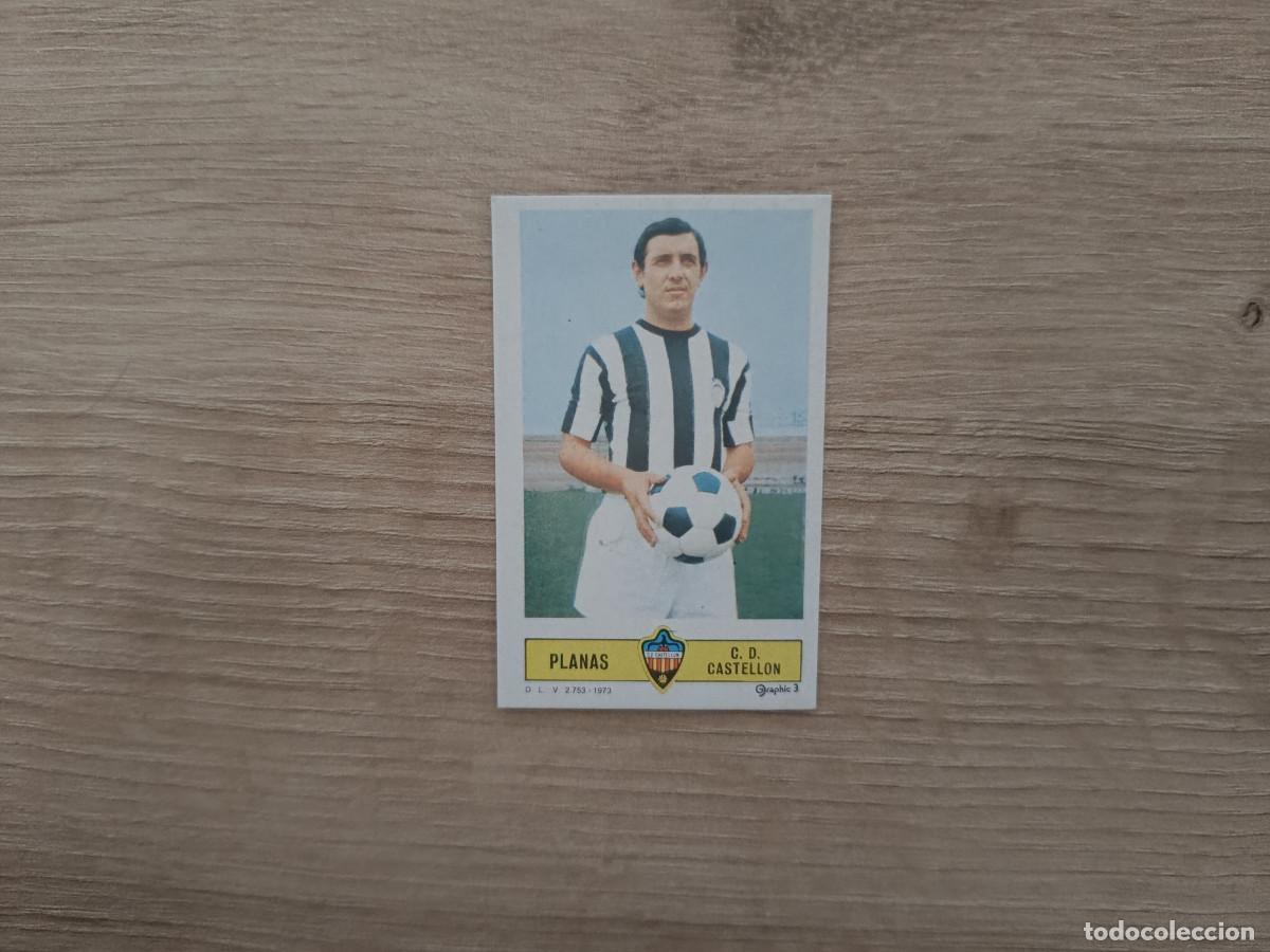 Figurine di Calcio: CROMO DE FUTBOL LIGA ESTE PLANAS CASTELLON DESPEGADO 73 74 1973 1974 D626