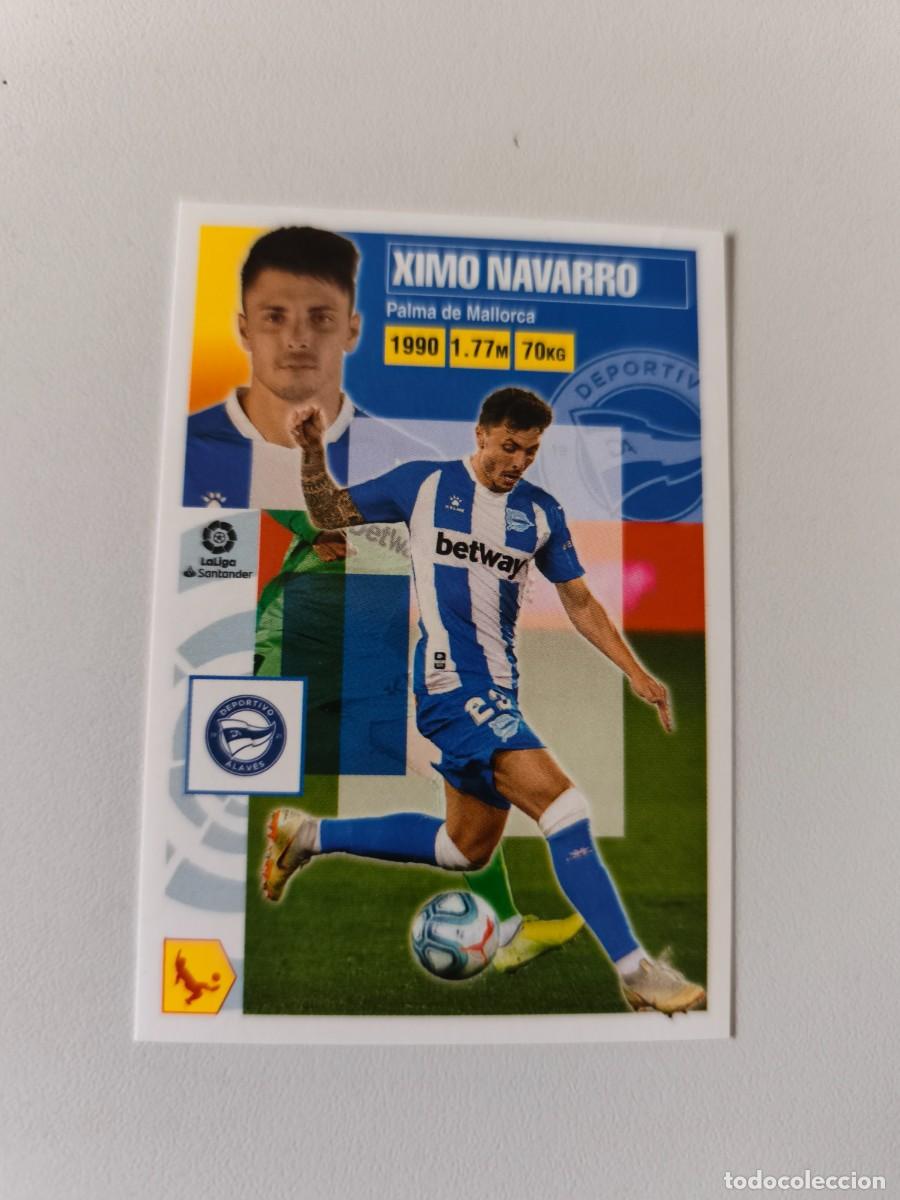 Figurine di Calcio: LIGA ESTE 2020 2021 20 21 PANINI XIMO NAVARRO 4 DEPORTIVO ALAVES ALBMESTE1