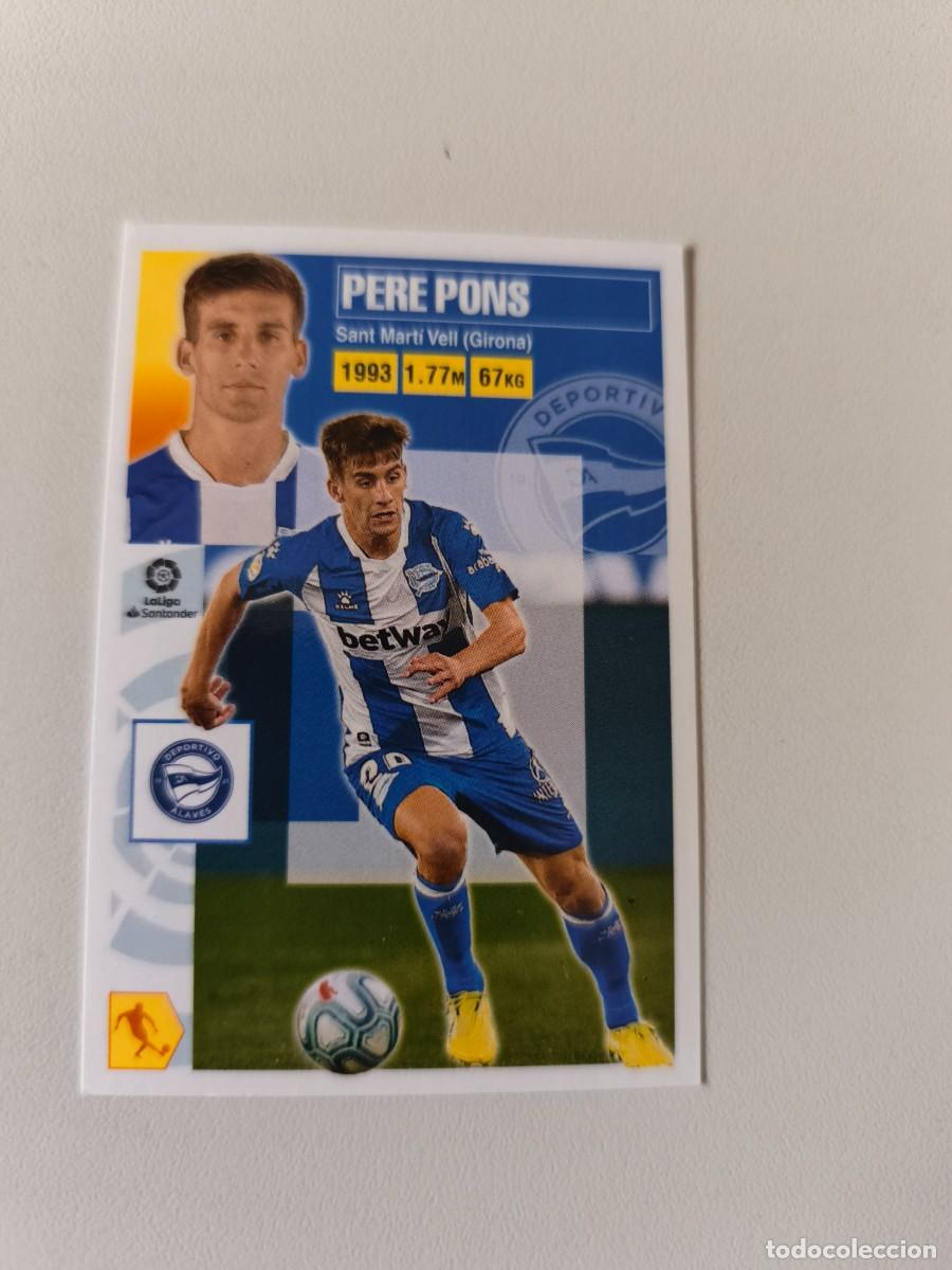 Figurine di Calcio: LIGA ESTE 2020 2021 20 21 PANINI PERE PONS 12 DEPORTIVO ALAVES ALBMESTE1