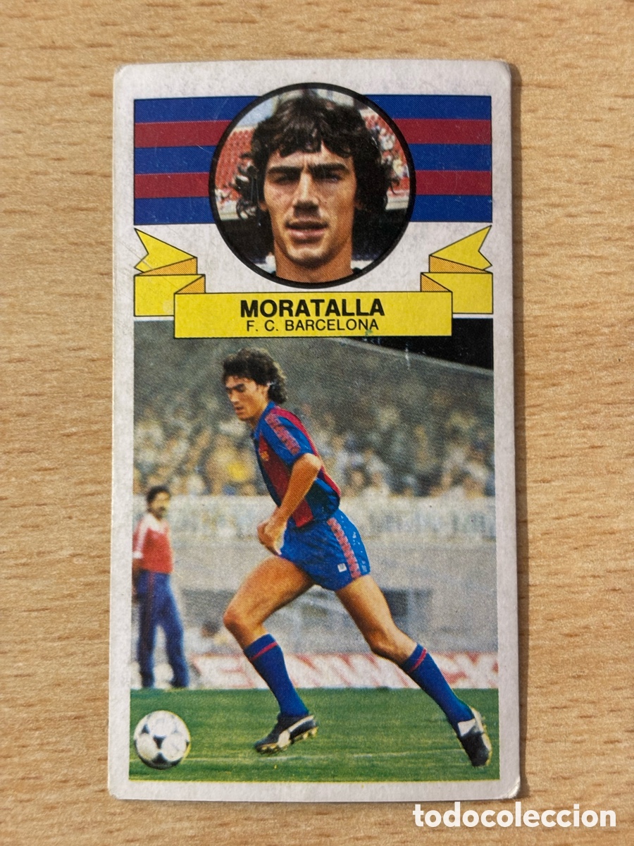Figurine di Calcio: Moratalla FC Barcelona Ediciones Este 85/86 1985 1986 sin pegar