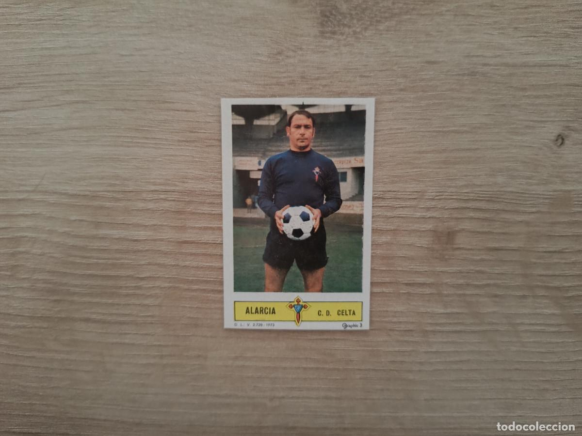 Figurine di Calcio: CROMO DE FUTBOL LIGA ESTE ALARCIA CELTA DESPEGADO 73 74 1973 1974 D626