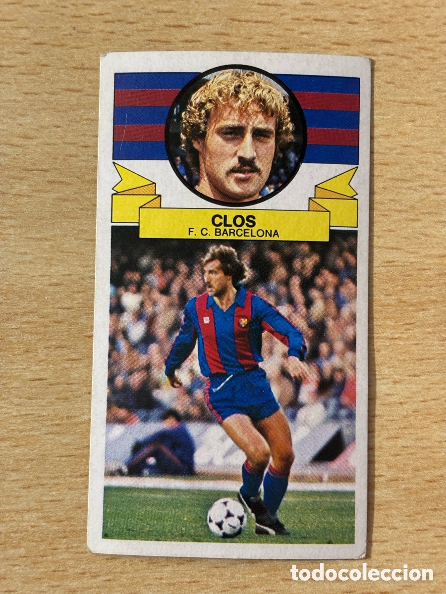 Cromos de f&uacute;tbol: Clos FC Barcelona Ediciones Este 85/86 1985 1986 sin pegar