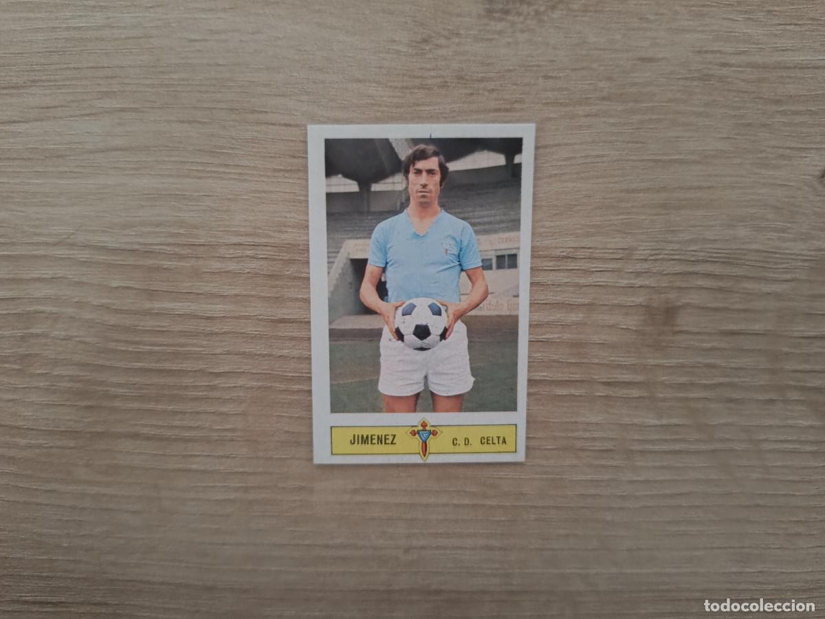 Cromos de f&uacute;tbol: CROMO DE FUTBOL LIGA ESTE JIMENEZ CELTA DESPEGADO 73 74 1973 1974 D626