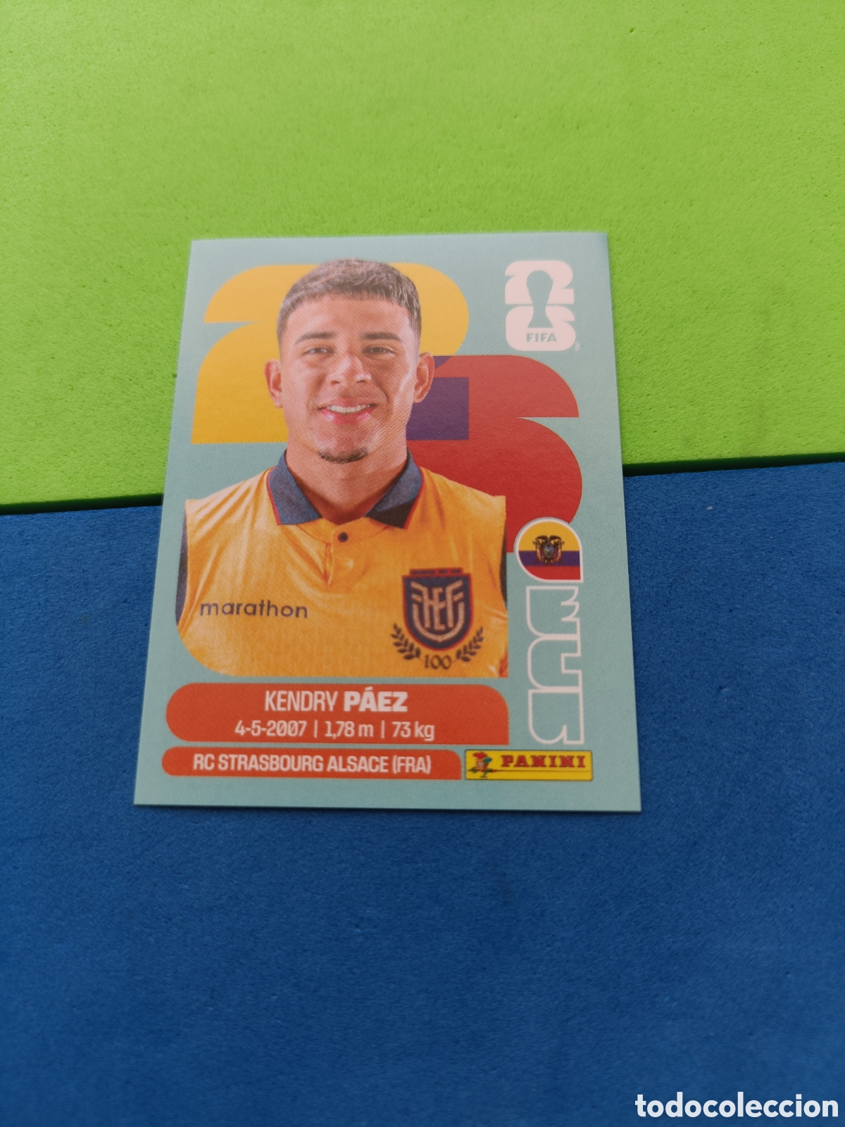 Cromos de f&uacute;tbol: Panini Mundial Fifa World cup 2026 26 sticker - ECU 11 Paez