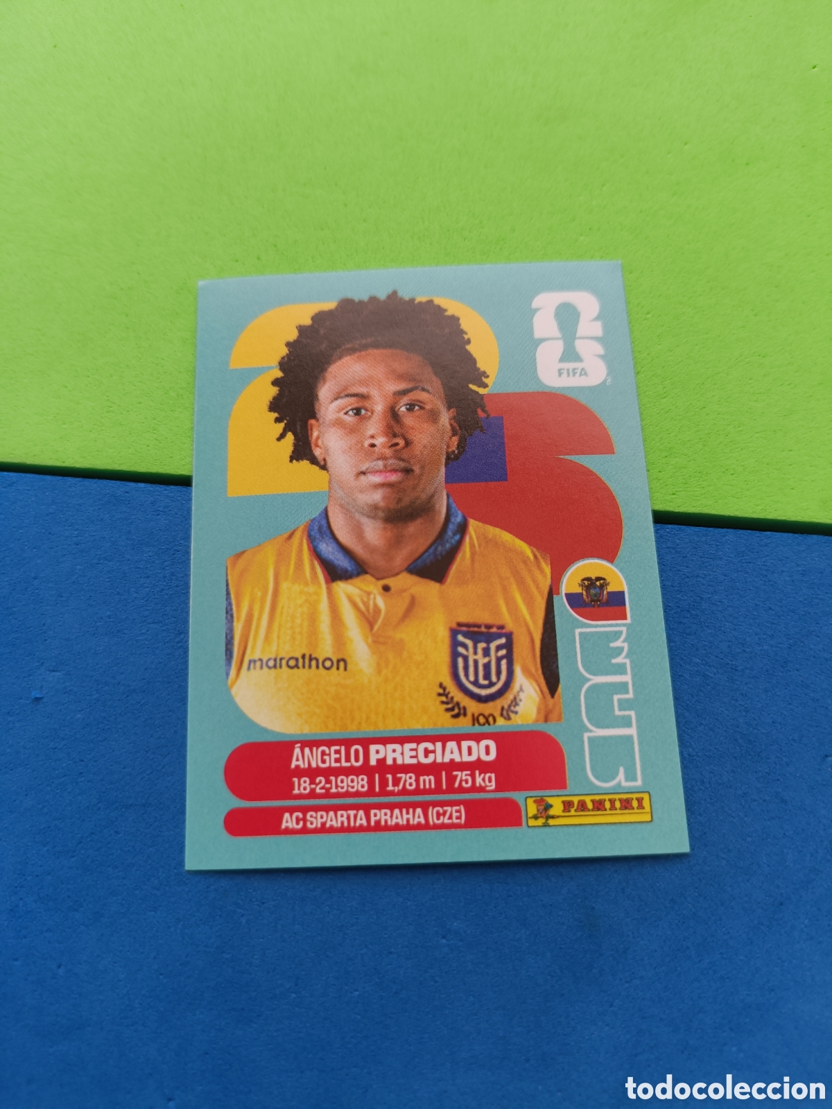 Cromos de f&uacute;tbol: Panini Mundial Fifa World cup 2026 26 sticker - ECU 7 Preciado