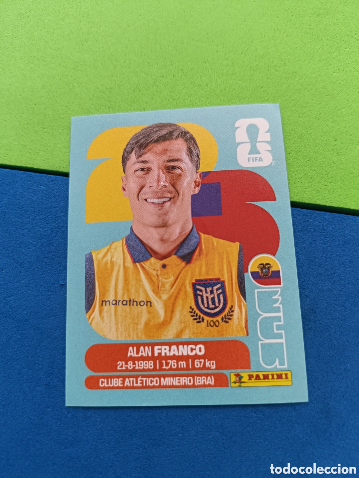 Football Stickers: Panini Mundial Fifa World cup 2026 26 sticker - ECU 10 Alan Franco