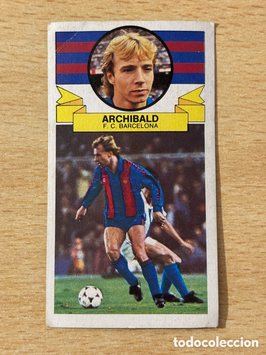 Football Stickers: Archibald FC Barcelona Ediciones Este 85/86 1985 1986 sin pegar