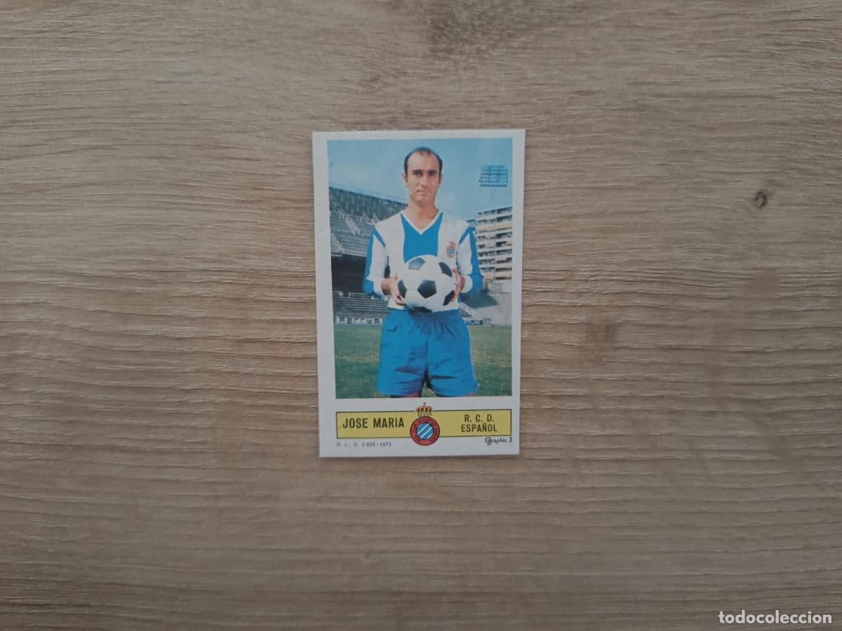 Figurine di Calcio: CROMO DE FUTBOL LIGA ESTE JOSE MARIA ESPA&Ntilde;OL DESPEGADO 73 74 1973 1974 D626