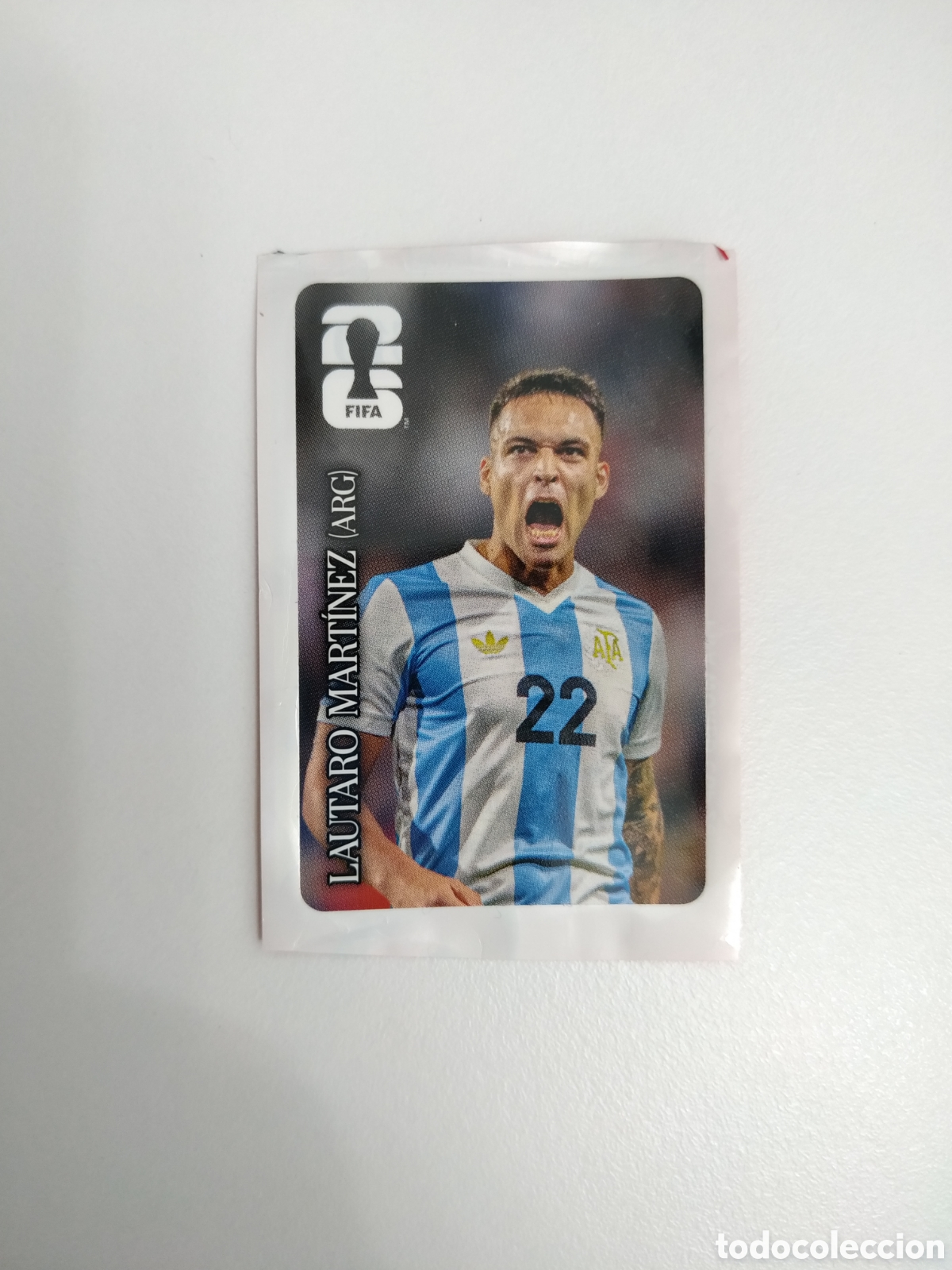 Fu&szlig;ball-Sticker: LAUTARO ARGENTINA FIFA MUNDIAL 26 STICKER CROMO PANINI SIN PEGAR
