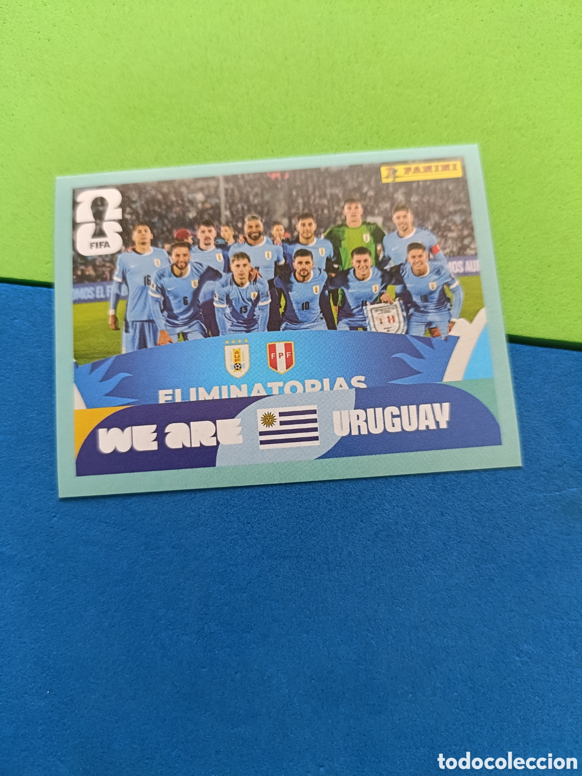 Cromos de f&uacute;tbol: Panini Mundial Fifa World cup 2026 26 sticker - URU 13 Equipo Uruguay