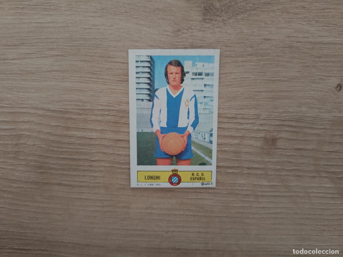 Cromos de f&uacute;tbol: CROMO DE FUTBOL LIGA ESTE LONGHI ESPA&Ntilde;OL DESPEGADO 73 74 1973 1974 D626
