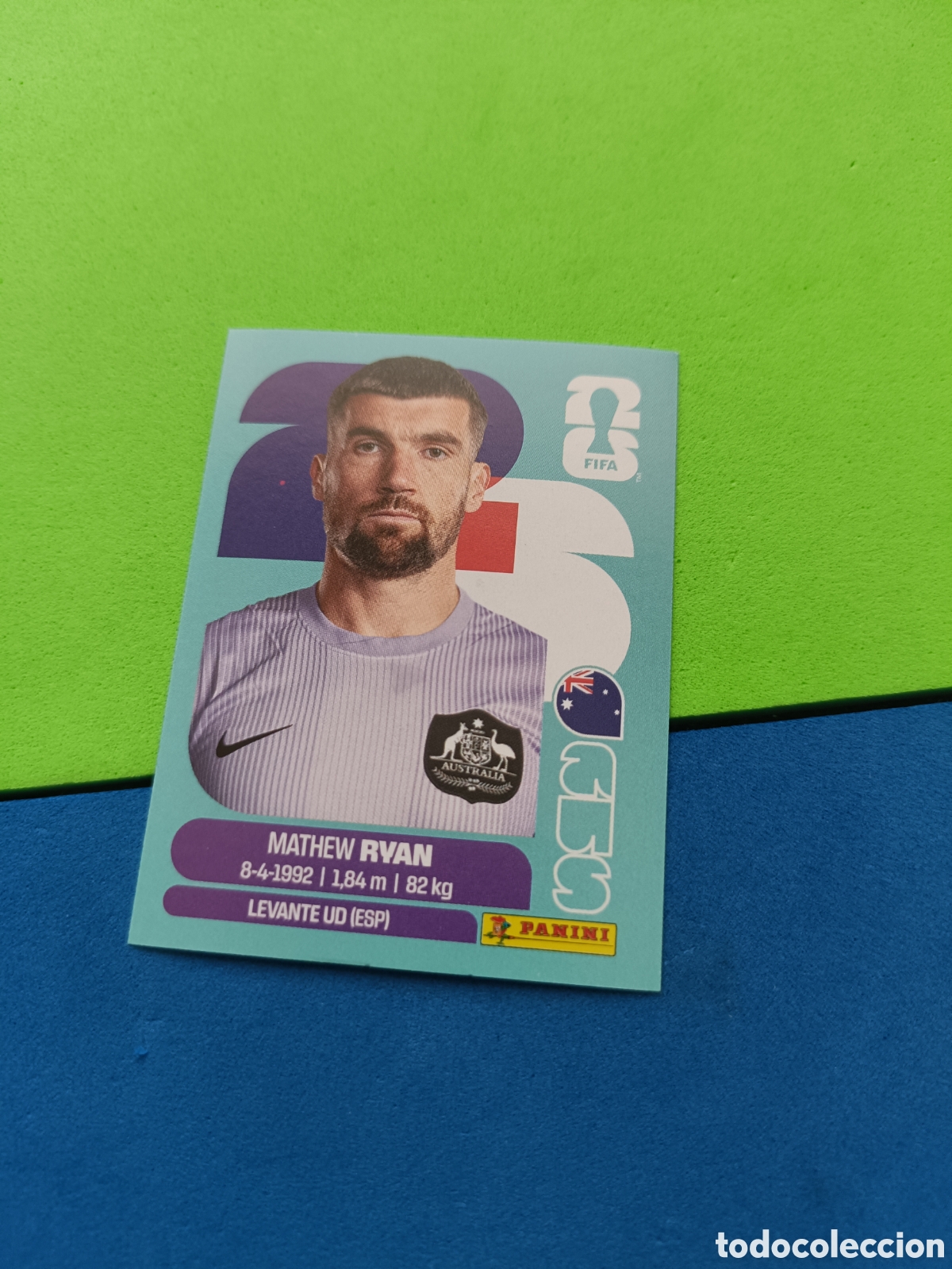Cromos de f&uacute;tbol: Panini Mundial Fifa World cup 2026 26 sticker - AUS 2 Ryan