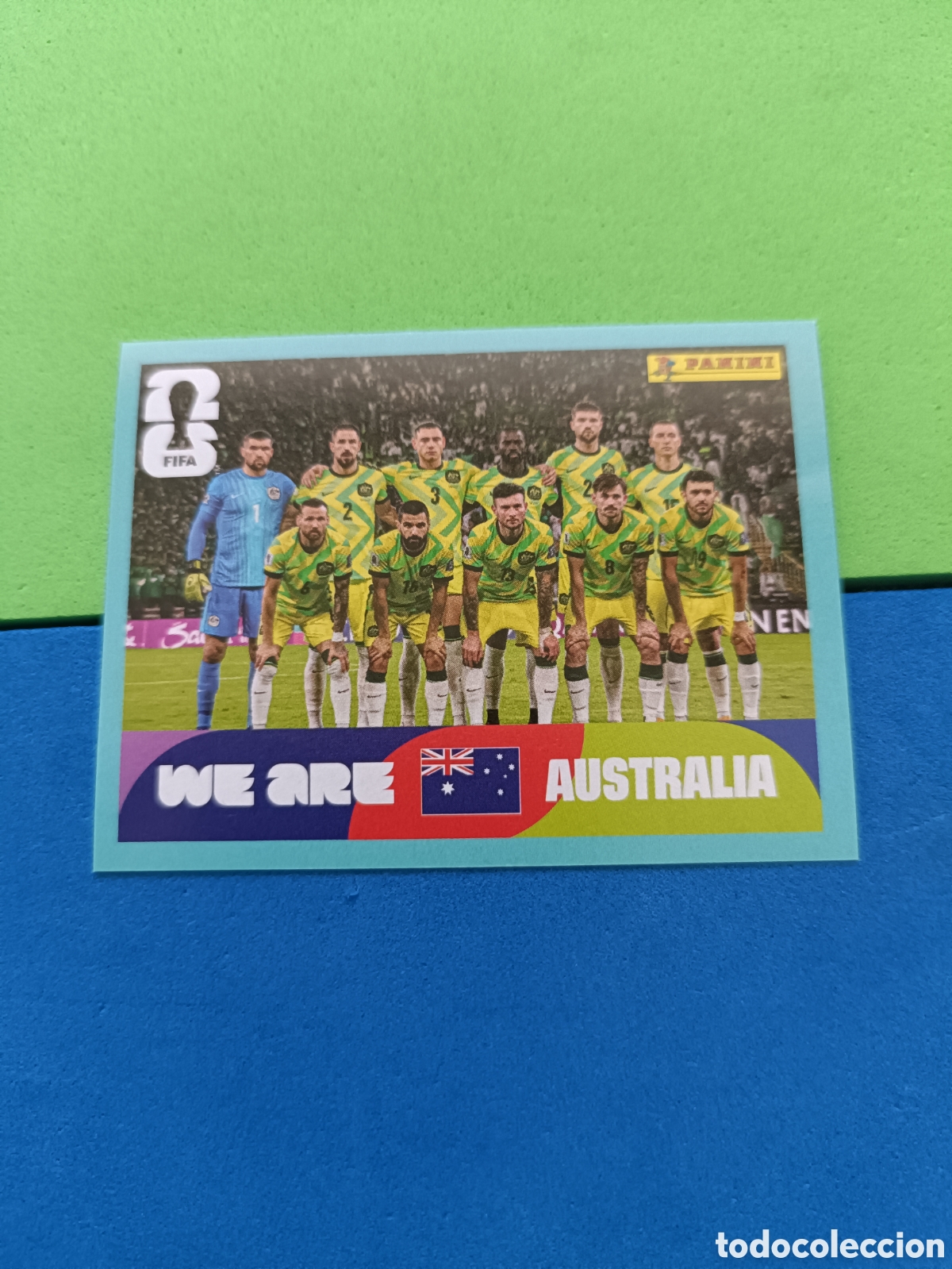 Cromos de f&uacute;tbol: Panini Mundial Fifa World cup 2026 26 sticker - AUS 13 Equipo Australia