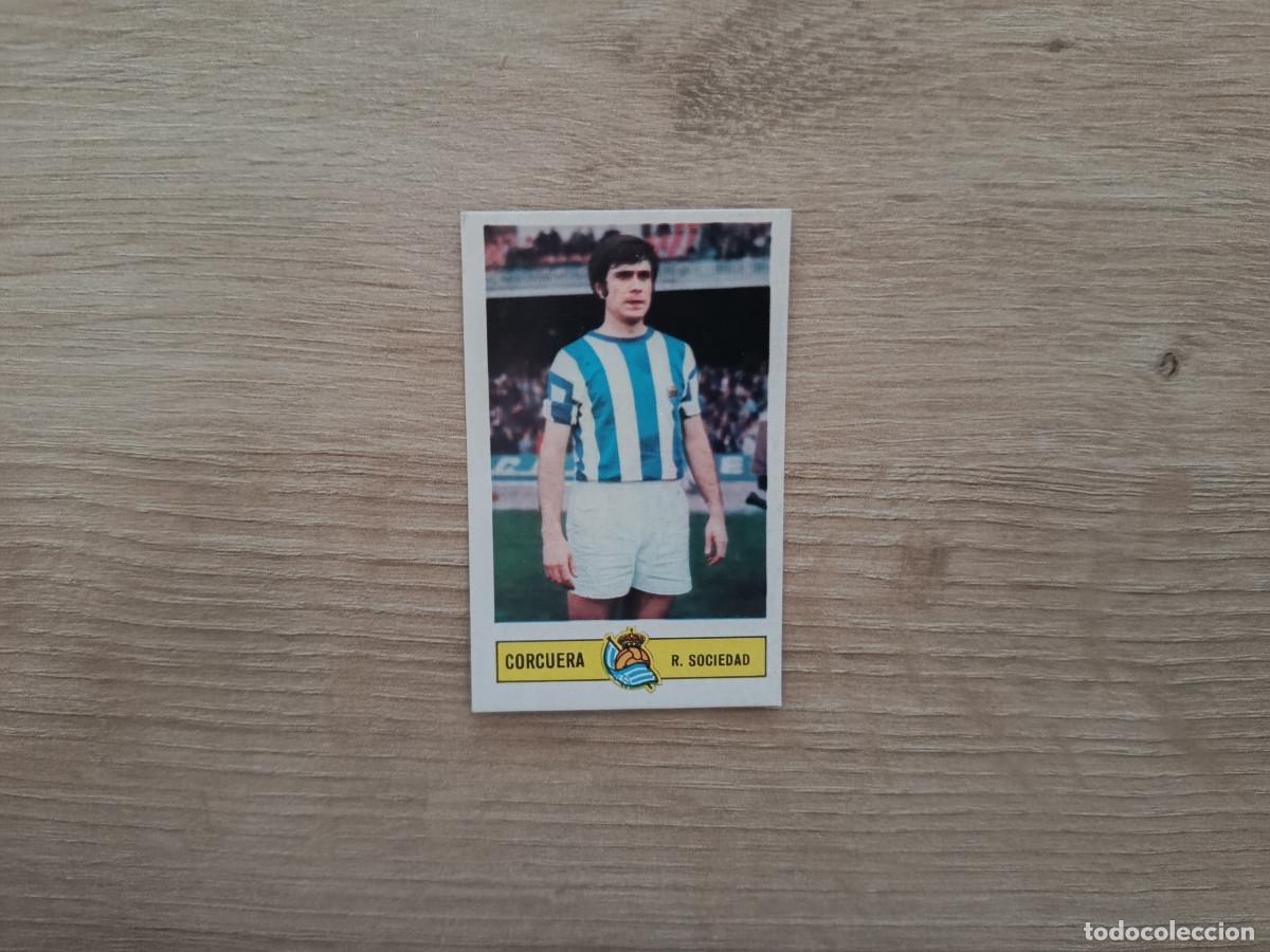 Cromos de f&uacute;tbol: CROMO DE FUTBOL LIGA ESTE CORCUERA REAL SOCIEDAD DESPEGADO 73 74 1973 1974 D626