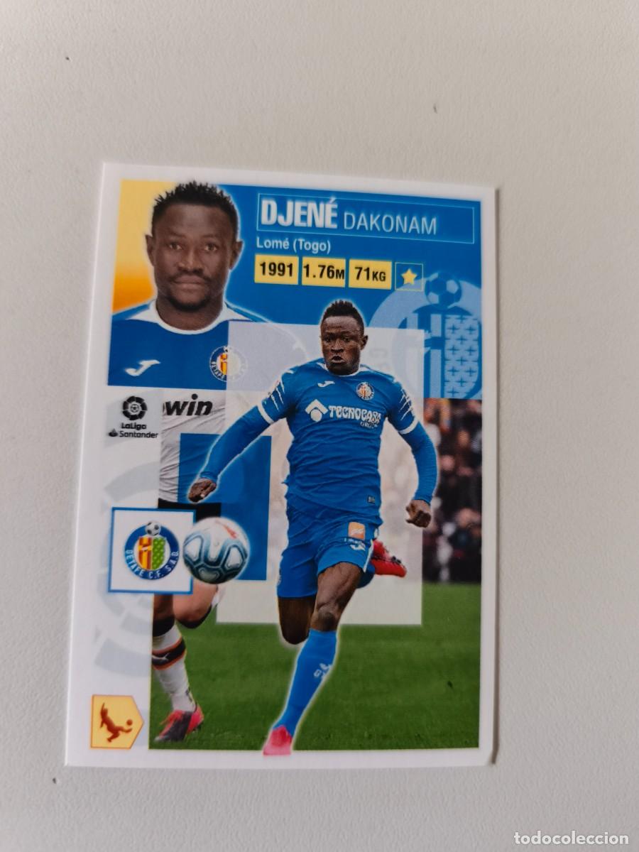 Cromos de f&uacute;tbol: LIGA ESTE 2020 2021 20 21 PANINI DEJENE 7 GETAFE ALBMESTE1