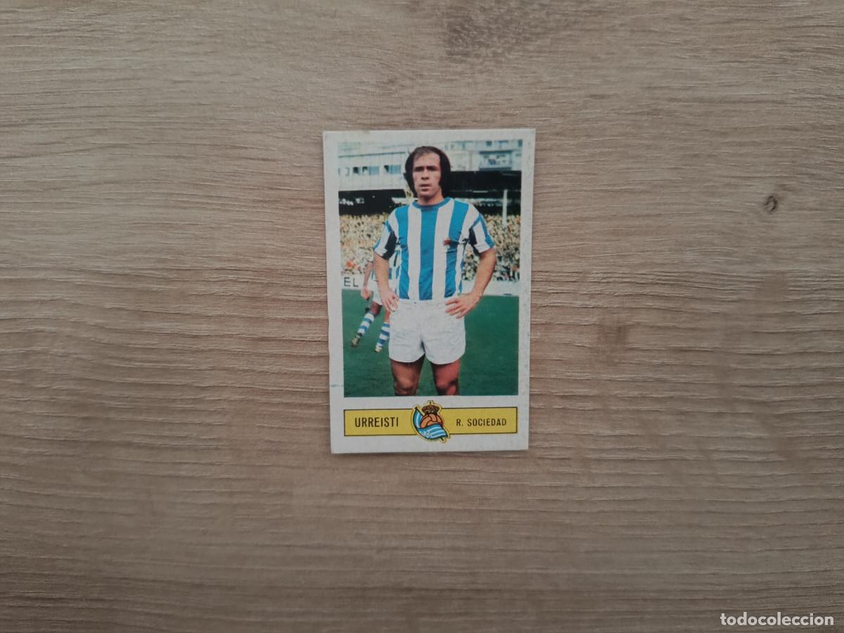Cromos de f&uacute;tbol: CROMO DE FUTBOL LIGA ESTE URREISTI REAL SOCIEDAD DESPEGADO 73 74 1973 1974 D626