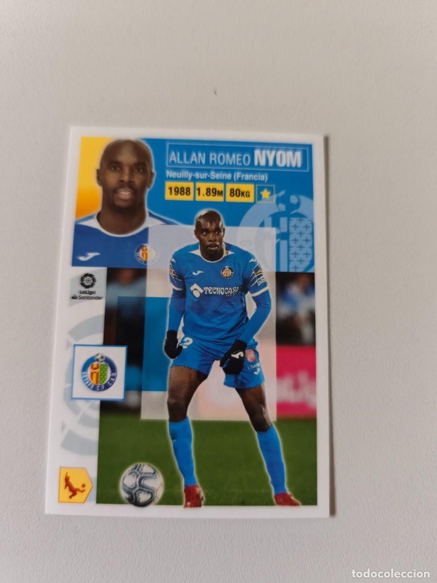 Cromos de f&uacute;tbol: LIGA ESTE 2020 2021 20 21 PANINI ALLAN NYOM 9 GETAFE ALBMESTE1