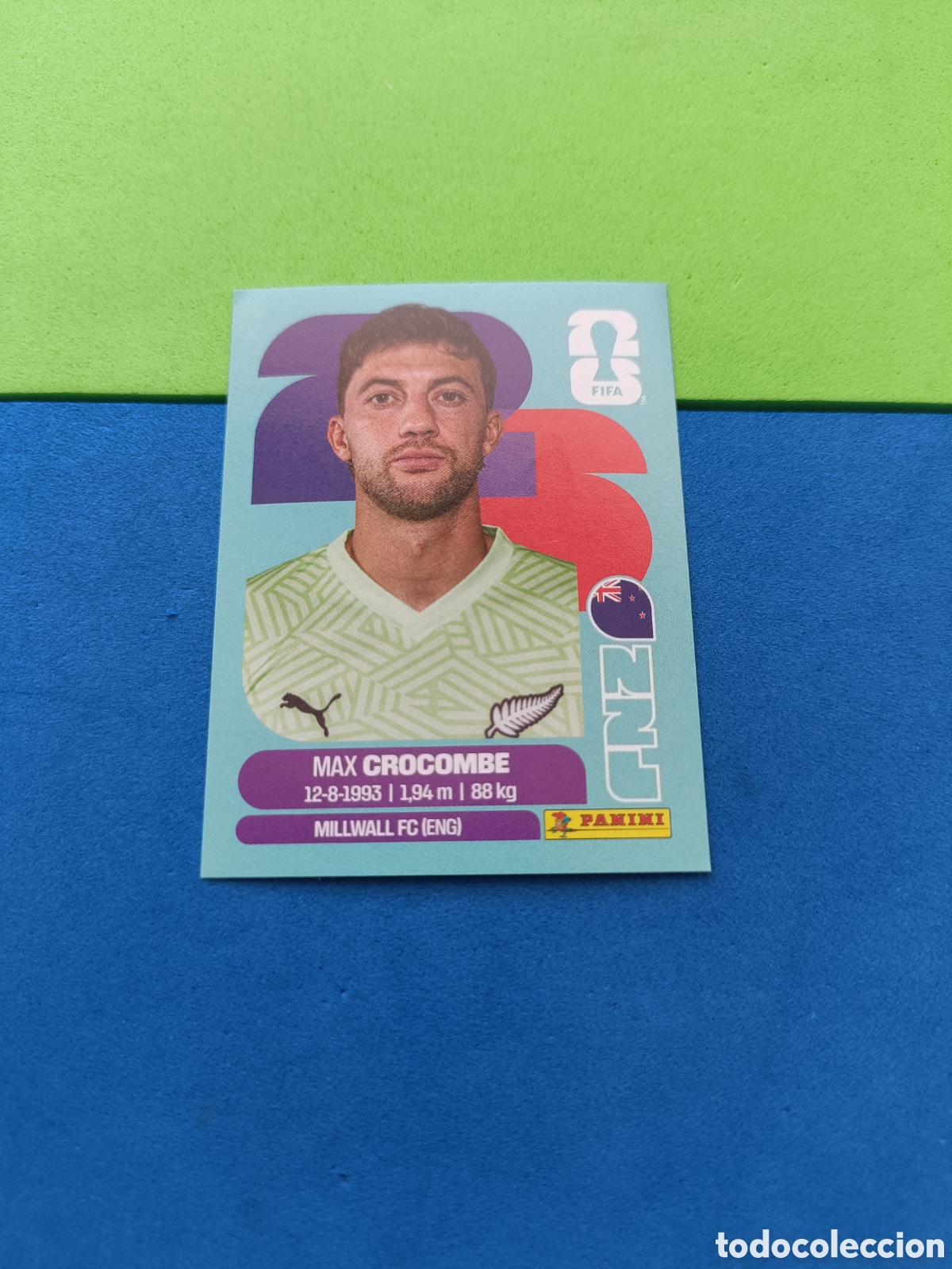 Cromos de f&uacute;tbol: Panini Mundial Fifa World cup 2026 26 sticker - NZL 2 Crocombe