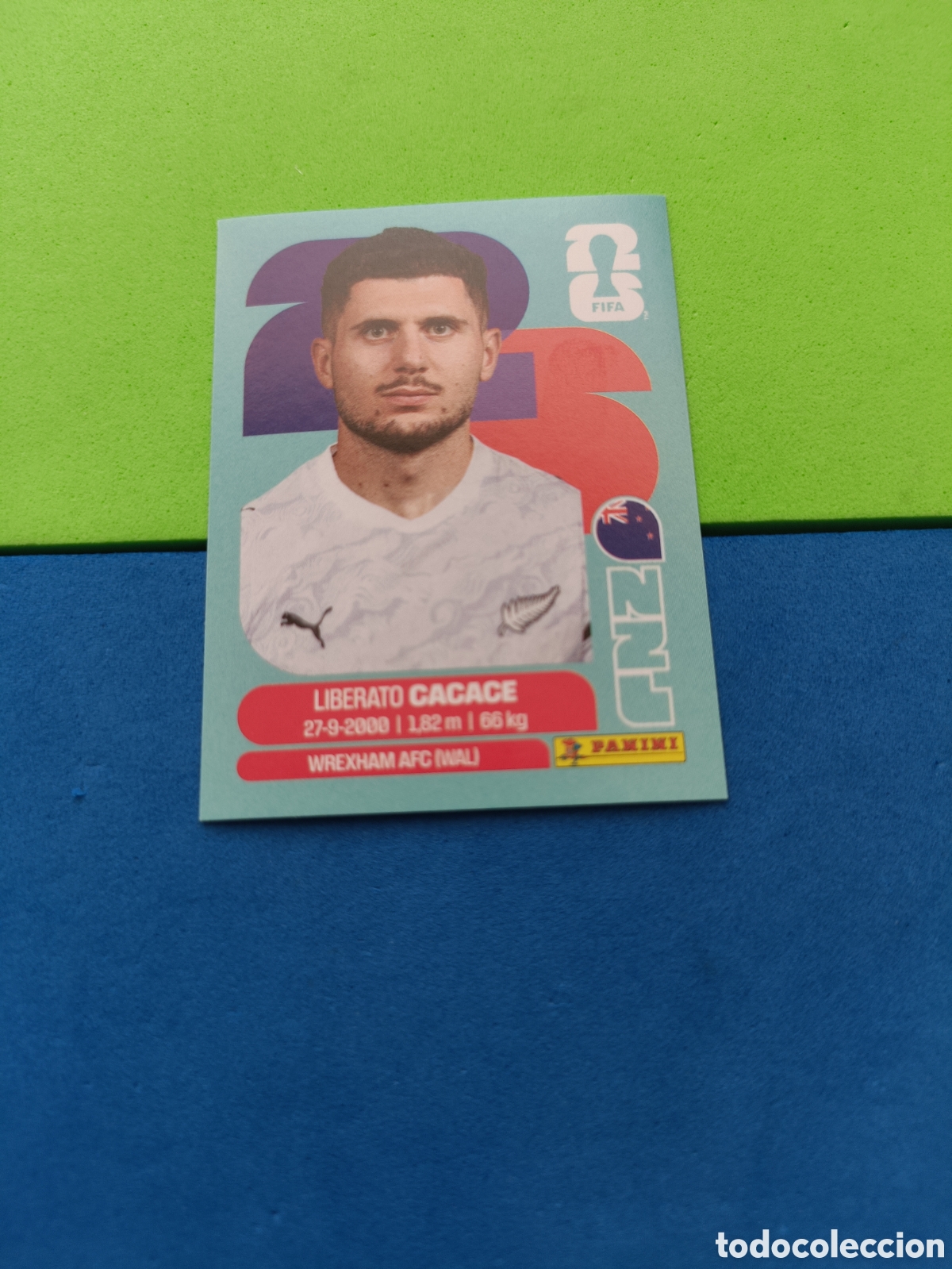 Cromos de f&uacute;tbol: Panini Mundial Fifa World cup 2026 26 sticker - NZL 5 Cacace