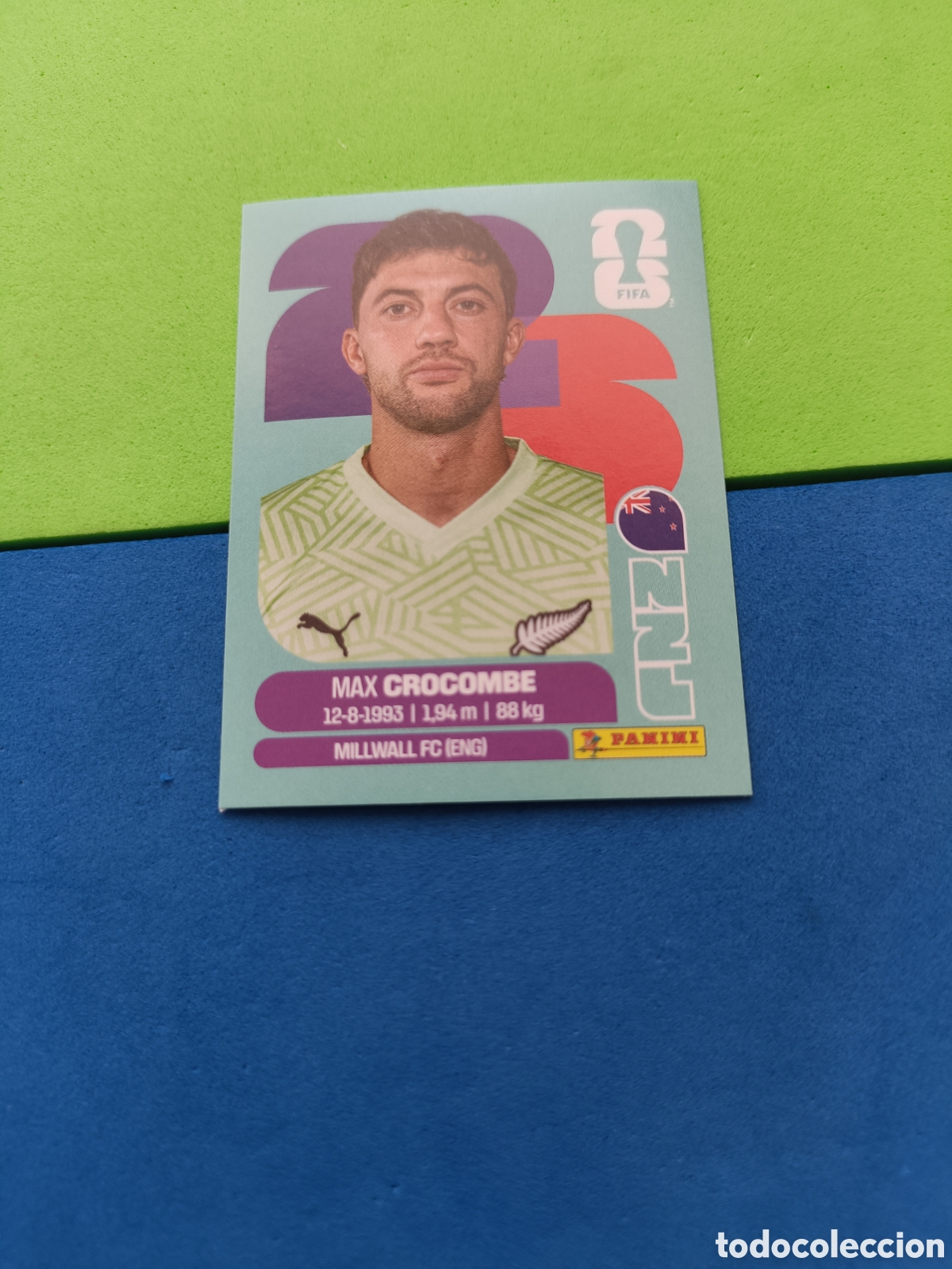 Cromos de f&uacute;tbol: Panini Mundial Fifa World cup 2026 26 sticker - NZL 2 Crocombe