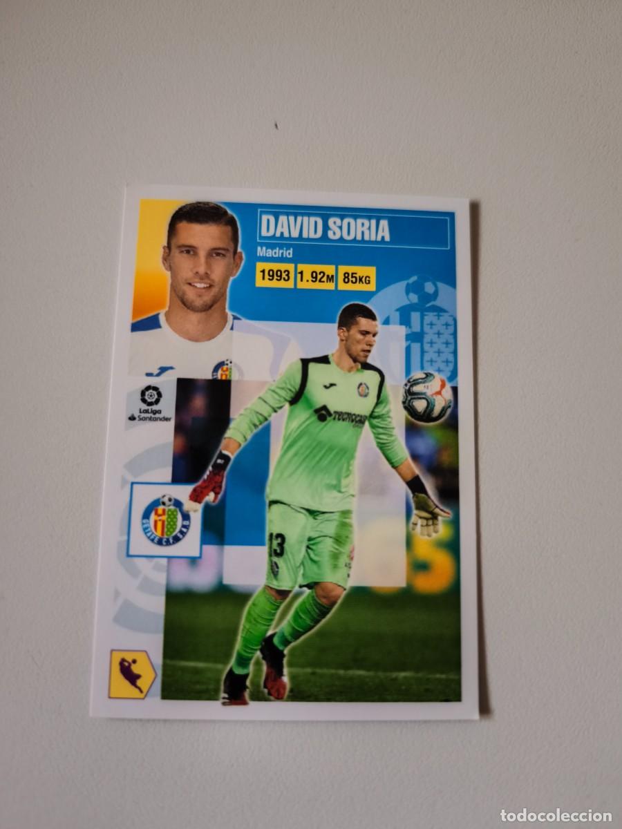 Cromos de f&uacute;tbol: LIGA ESTE 2020 2021 20 21 PANINI DAVID SORIA 2 GETAFE ALBMESTE1