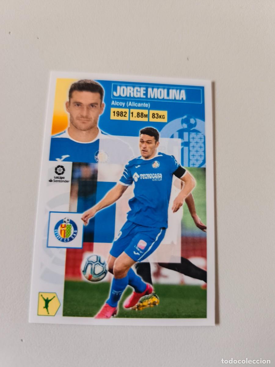 Cromos de f&uacute;tbol: LIGA ESTE 2020 2021 20 21 PANINI JORGE MOLINA 17 A GETAFE ALBMESTE1
