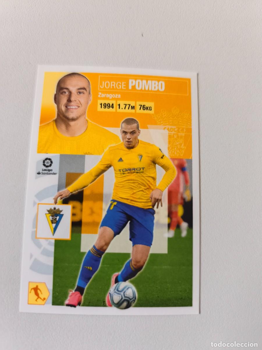 Cromos de f&uacute;tbol: LIGA ESTE 2020 2021 20 21 PANINI JORGE POMBO 9 BIS CADIZ ALBMESTE1