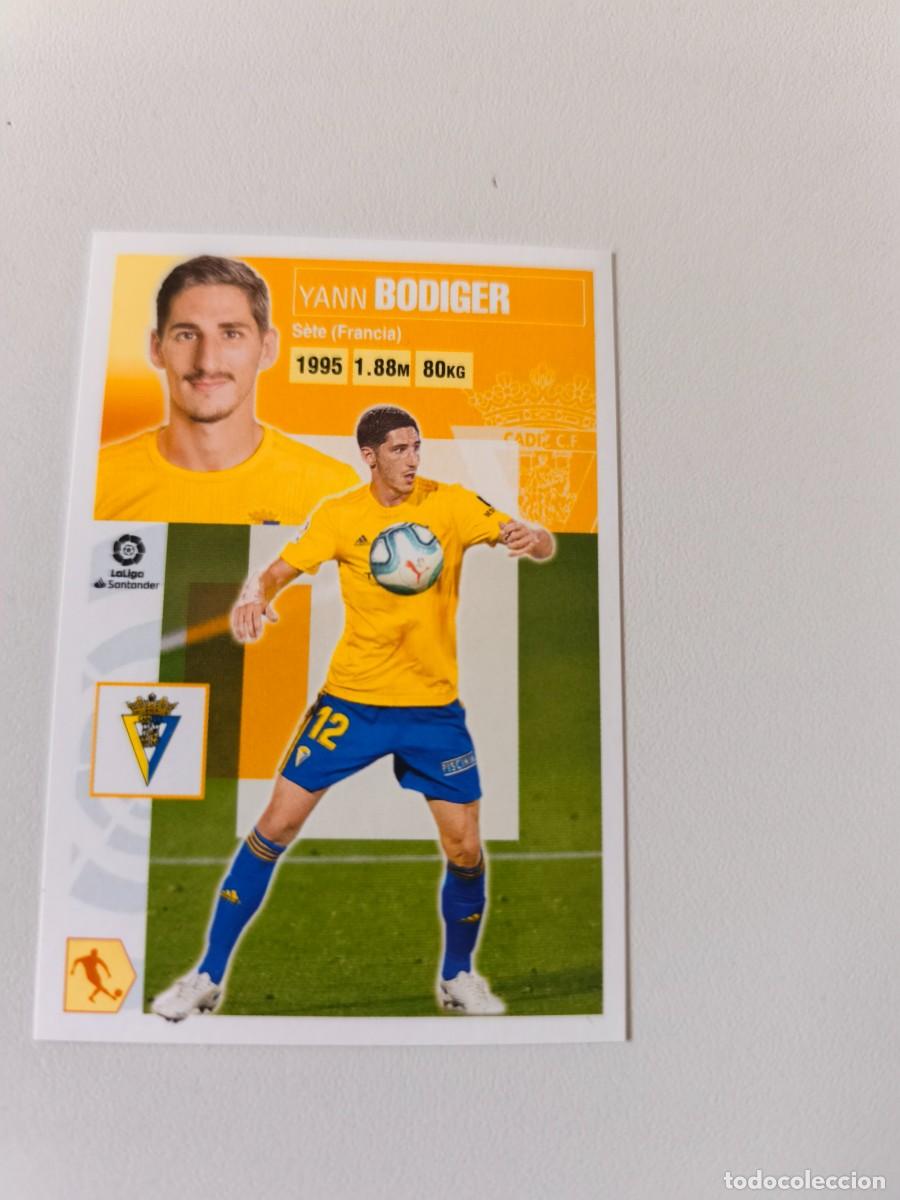 Cromos de f&uacute;tbol: LIGA ESTE 2020 2021 20 21 PANINI JANN BODIGER 10 B CADIZ ALBMESTE1