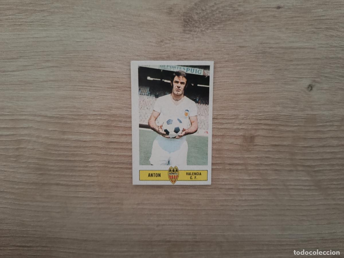 Cromos de f&uacute;tbol: CROMO DE FUTBOL LIGA ESTE ANTON VALENCIA DESPEGADO 73 74 1973 1974 D626