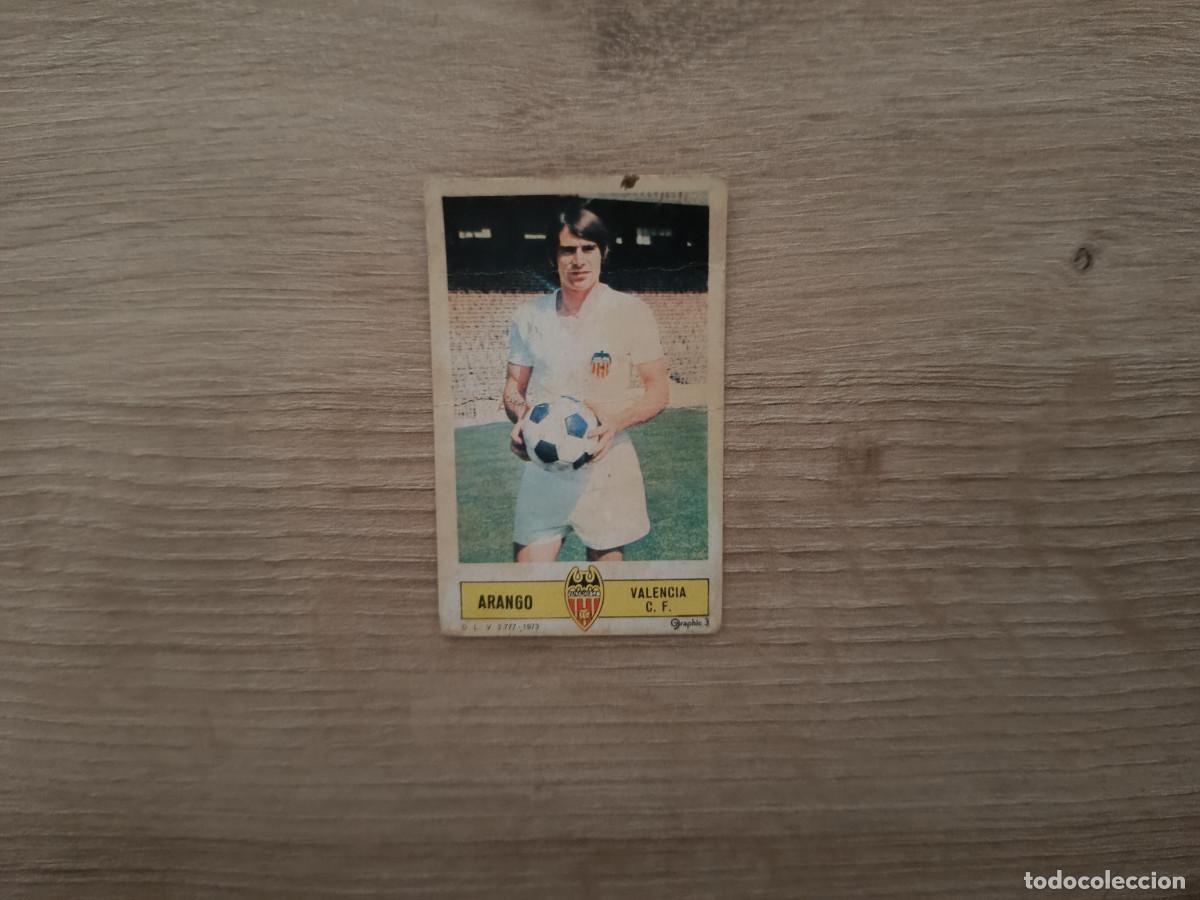 Fu&szlig;ball-Sticker: CROMO DE FUTBOL LIGA ESTE ARANGO VALENCIA DESPEGADO 73 74 1973 1974 D626