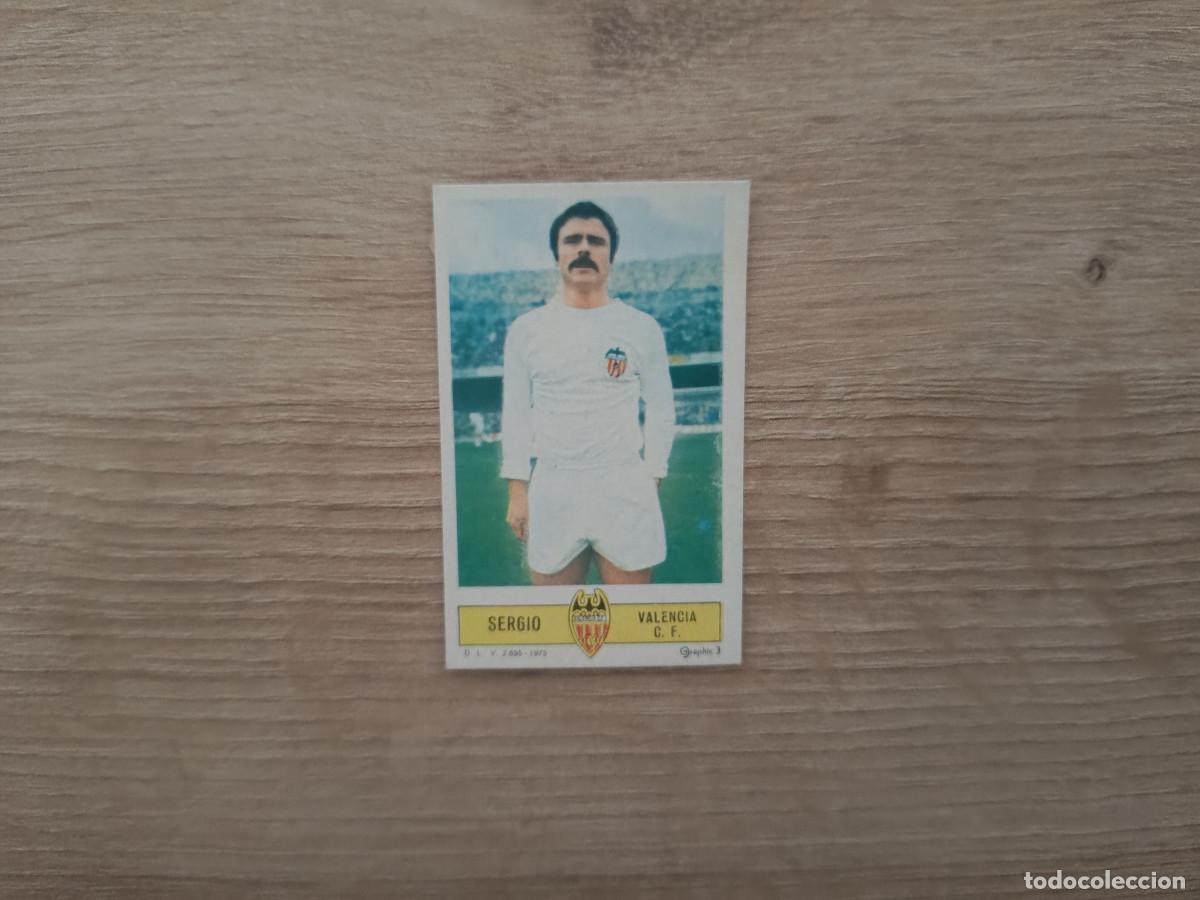 Cartes &agrave; collectionner de Football: CROMO DE FUTBOL LIGA ESTE SERGIO VALENCIA DESPEGADO 73 74 1973 1974 D626
