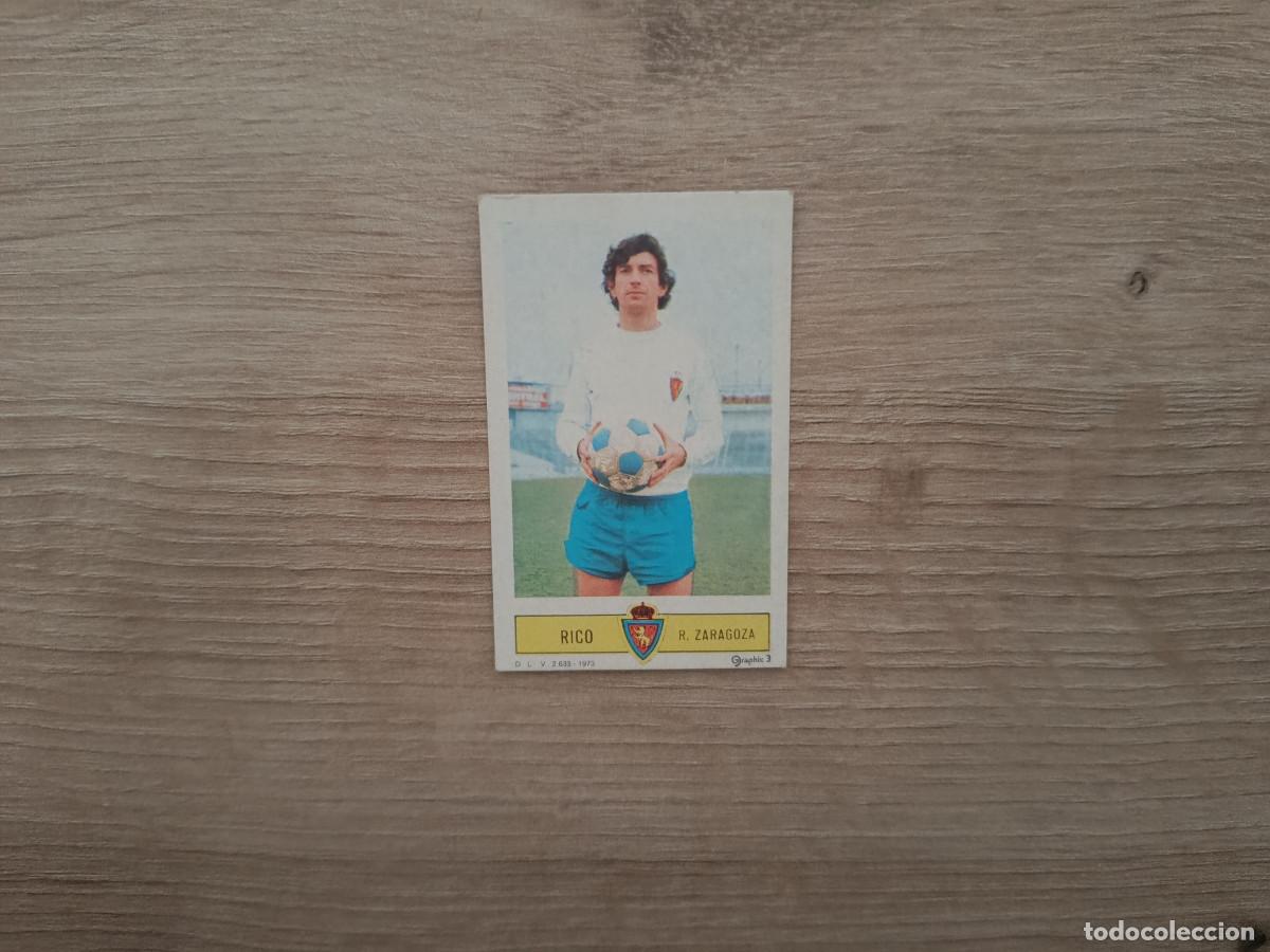 Cromos de Futebol: CROMO DE FUTBOL LIGA ESTE RICO ZARAGOZA DESPEGADO 73 74 1973 1974 D626