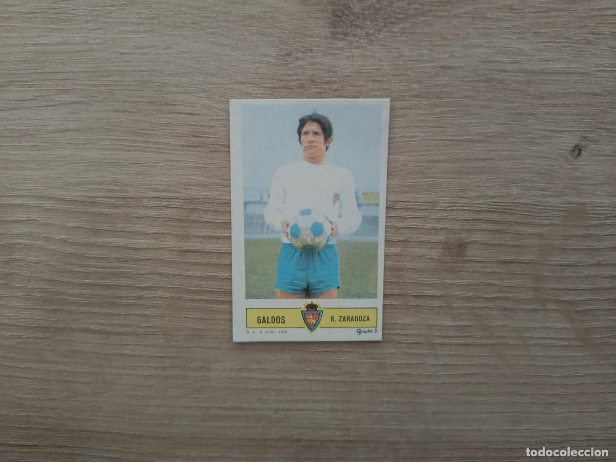 Cromos de Futebol: CROMO DE FUTBOL LIGA ESTE GALDOS ZARAGOZA DESPEGADO 73 74 1973 1974 D626