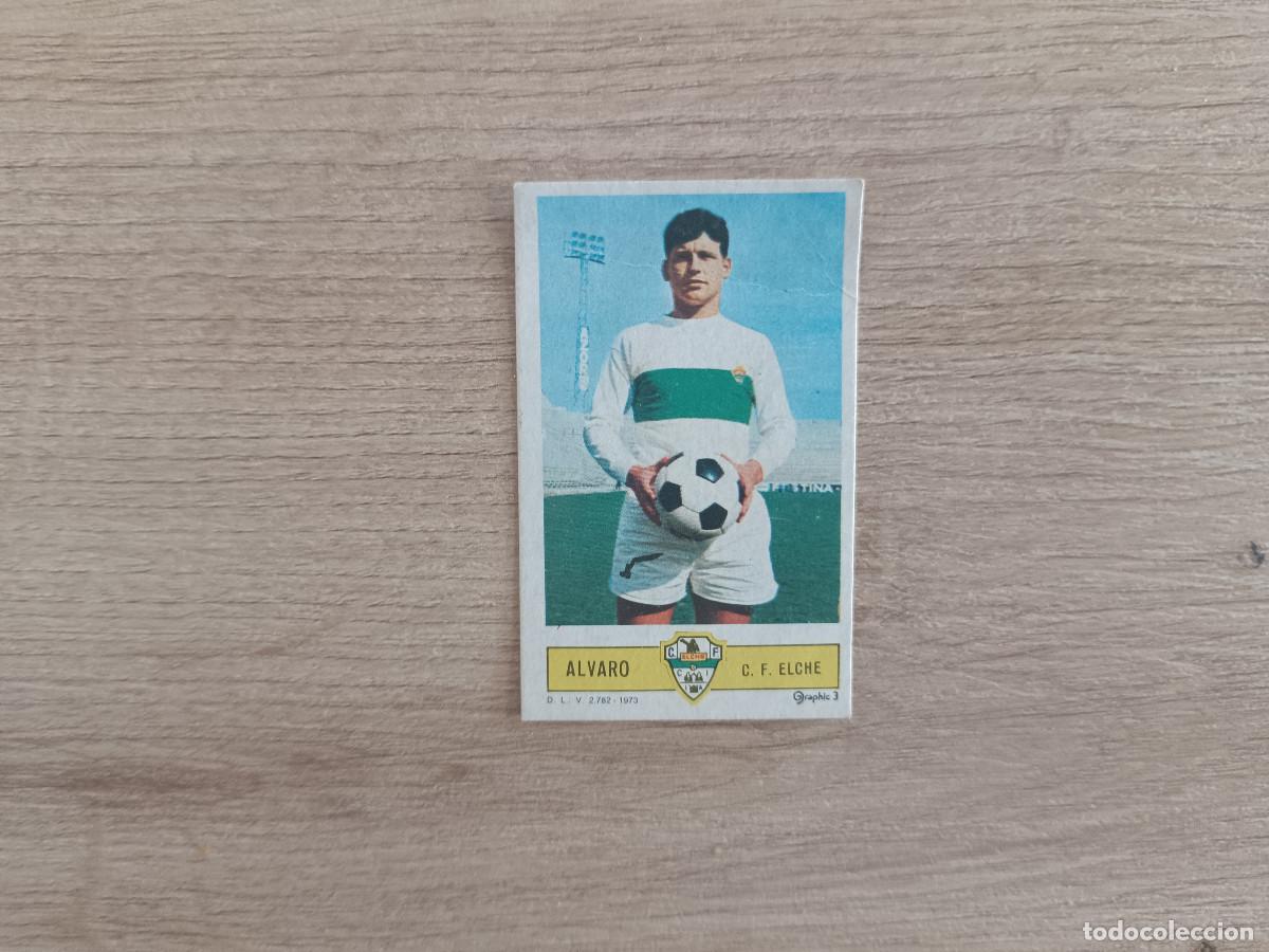 Cartes &agrave; collectionner de Football: CROMO DE FUTBOL LIGA ESTE ALVARO ELCHE DESPEGADO 73 74 1973 1974 D626