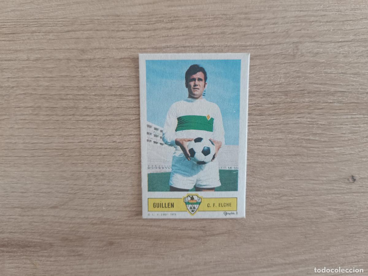 Cartes &agrave; collectionner de Football: CROMO DE FUTBOL LIGA ESTE GUILLEN ELCHE DESPEGADO 73 74 1973 1974 D626