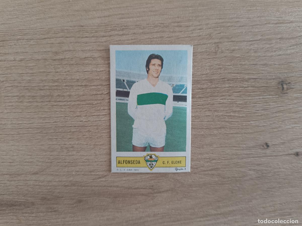 Cartes &agrave; collectionner de Football: CROMO DE FUTBOL LIGA ESTE ALFONSEDA ELCHE DESPEGADO 73 74 1973 1974 D626