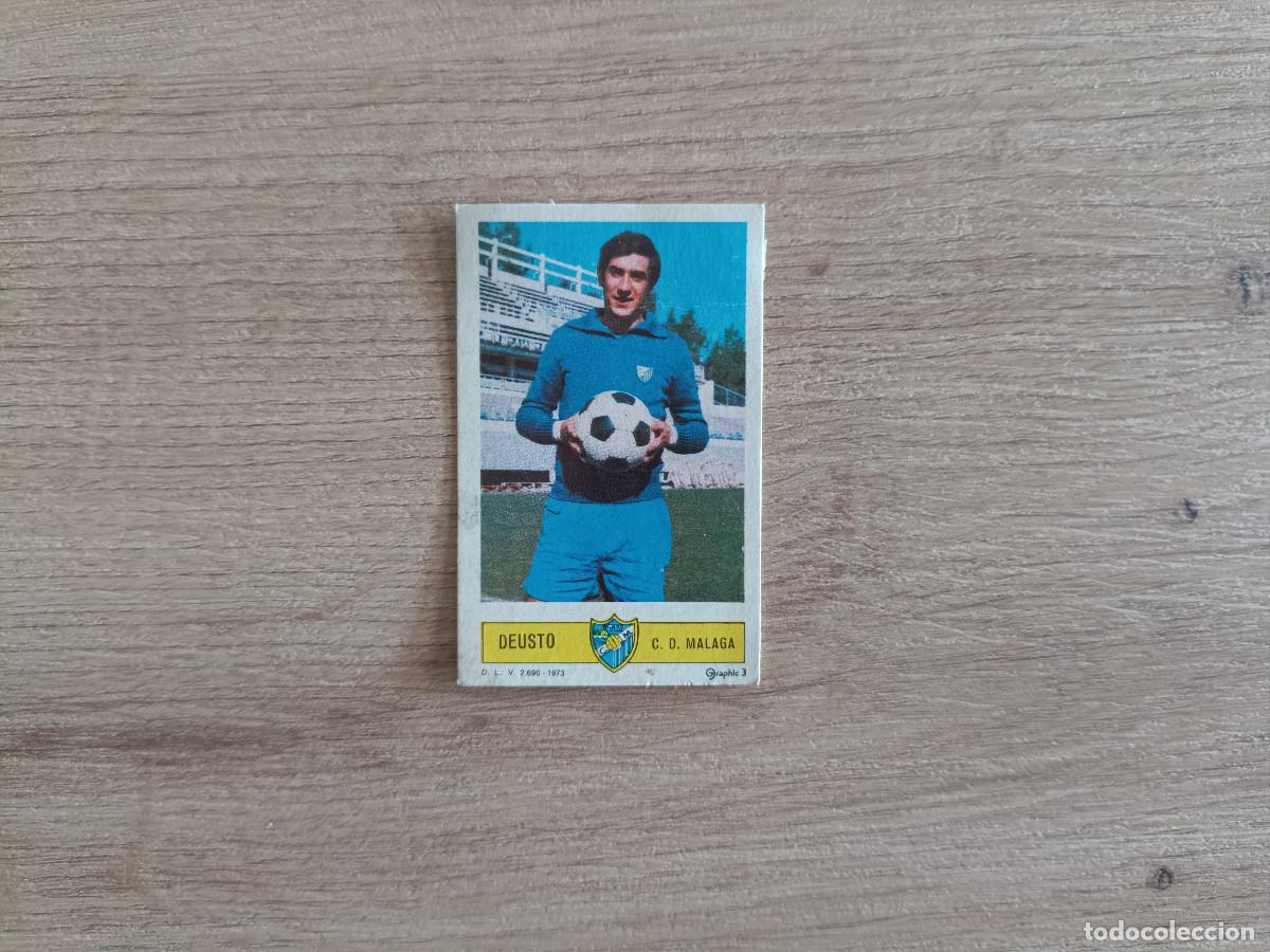 Figurine di Calcio: CROMO DE FUTBOL LIGA ESTE DEUSTO MALAGA DESPEGADO 73 74 1973 1974 D626