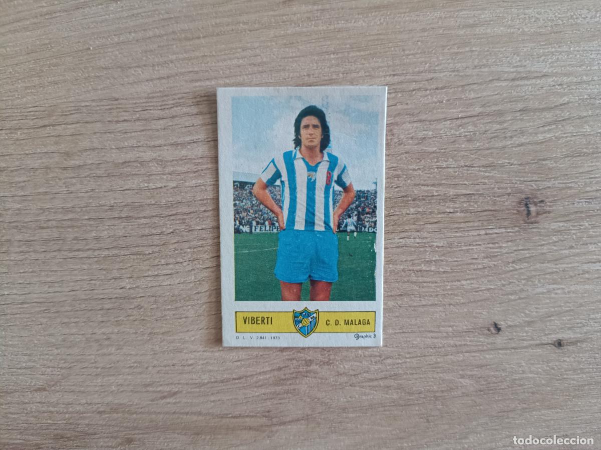 Cromos de f&uacute;tbol: CROMO DE FUTBOL LIGA ESTE VIBERTI MALAGA DESPEGADO 73 74 1973 1974 D626