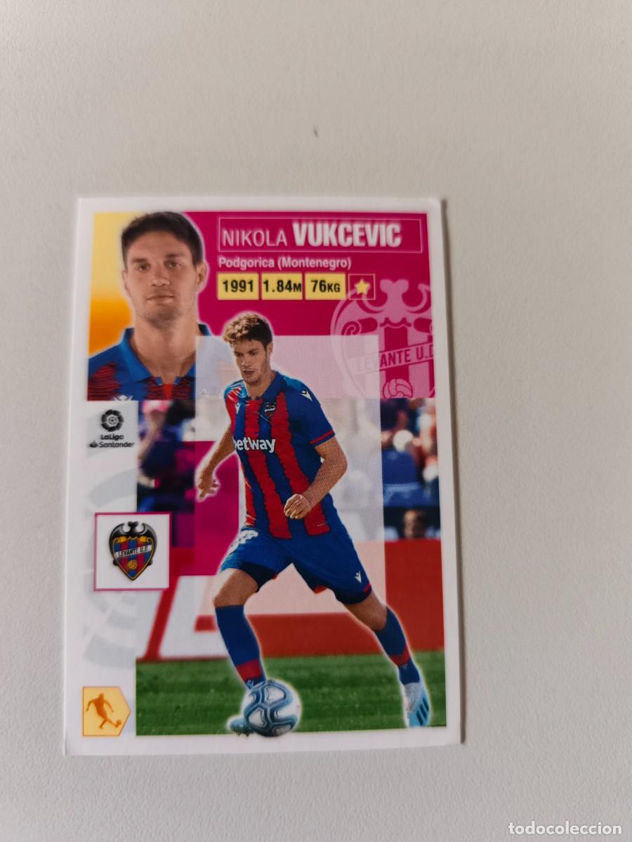 Cromos de f&uacute;tbol: LIGA ESTE 2020 2021 20 21 PANINI NIKOLA VUKCEVIC 10 LEVANTE ALBMESTE1