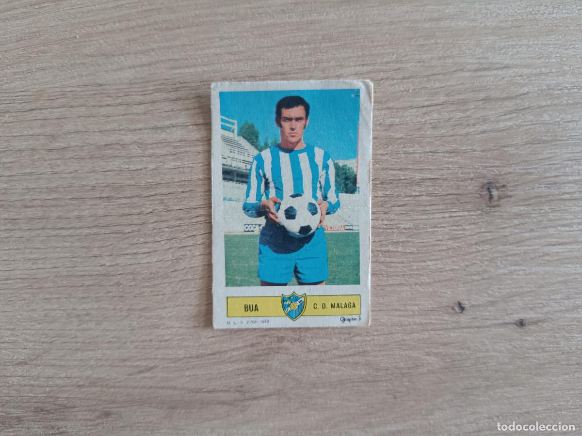 Cromos de f&uacute;tbol: CROMO DE FUTBOL LIGA ESTE BUA MALAGA DESPEGADO 73 74 1973 1974 D626